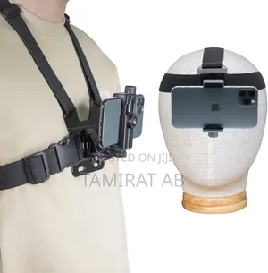 Mobile Phone Chest Head Strap Mount Kit - Action Cameras Smartphones