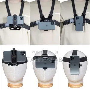Mobile Phone Chest Head Strap Mount Kit - Action Cameras Smartphones