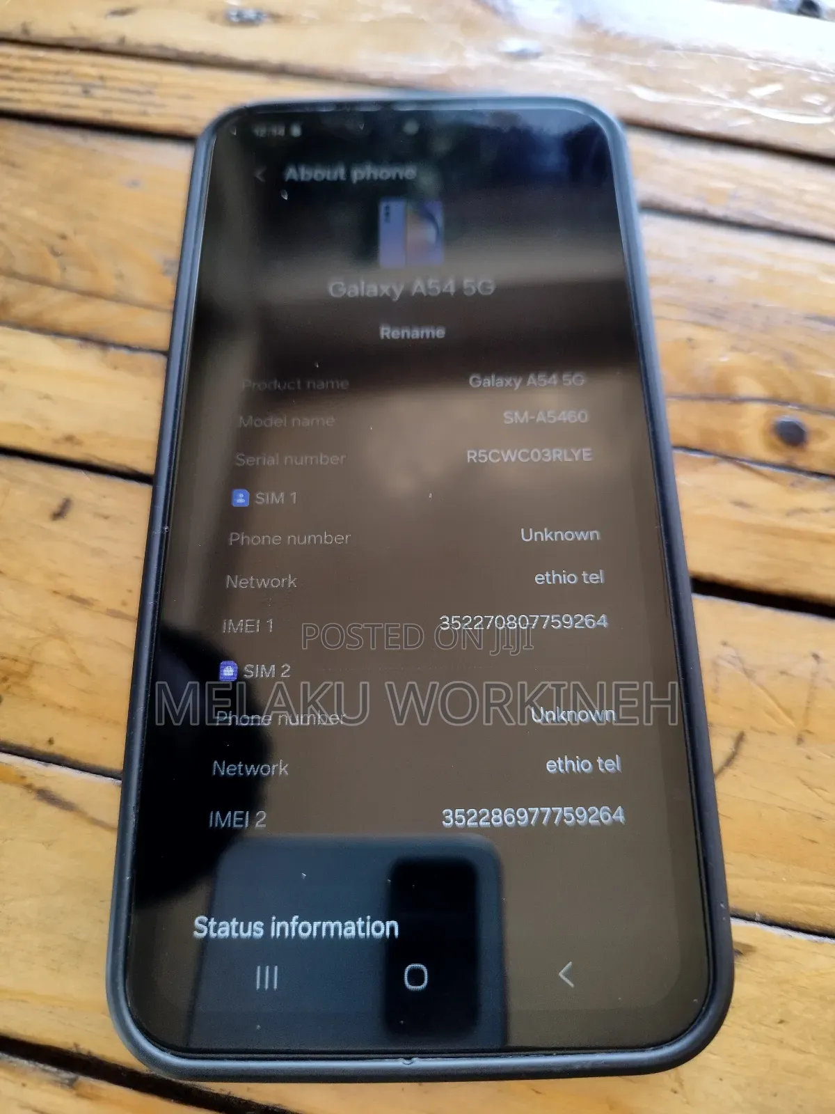 Samsung Galaxy A54 5G 128 GB Black