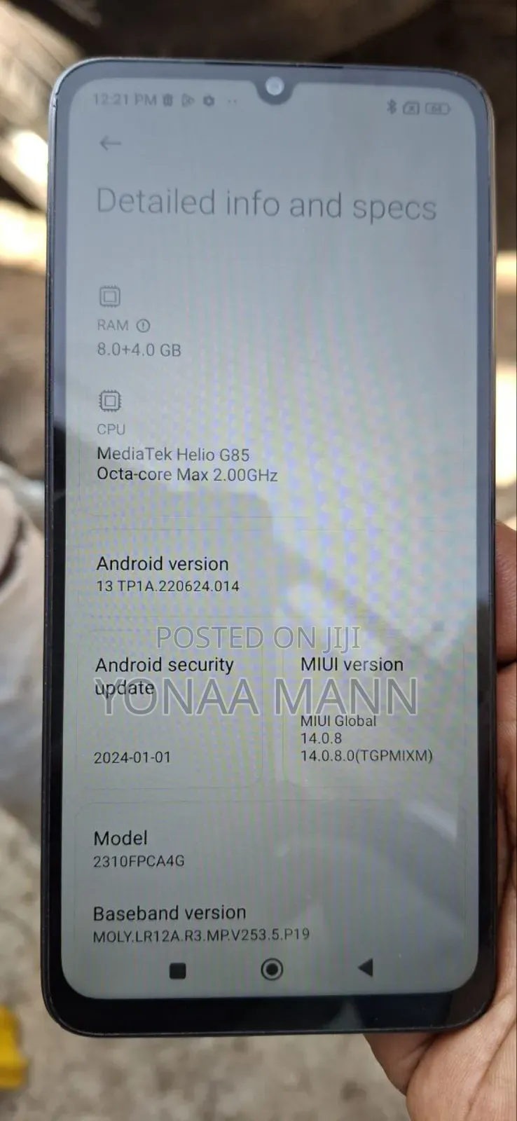 Xiaomi Poco C65 256 GB Black