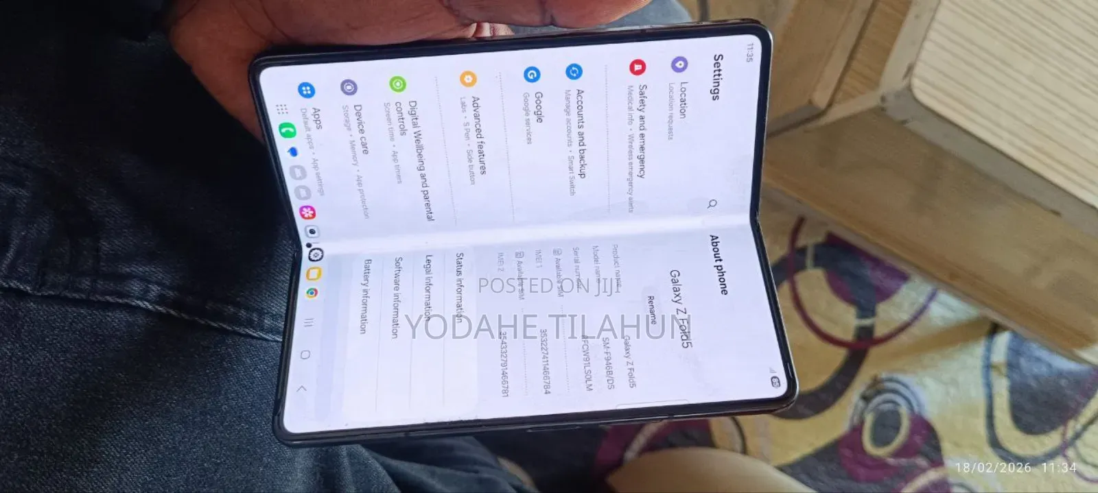 Samsung Galaxy Z Flip 5 256 GB Black
