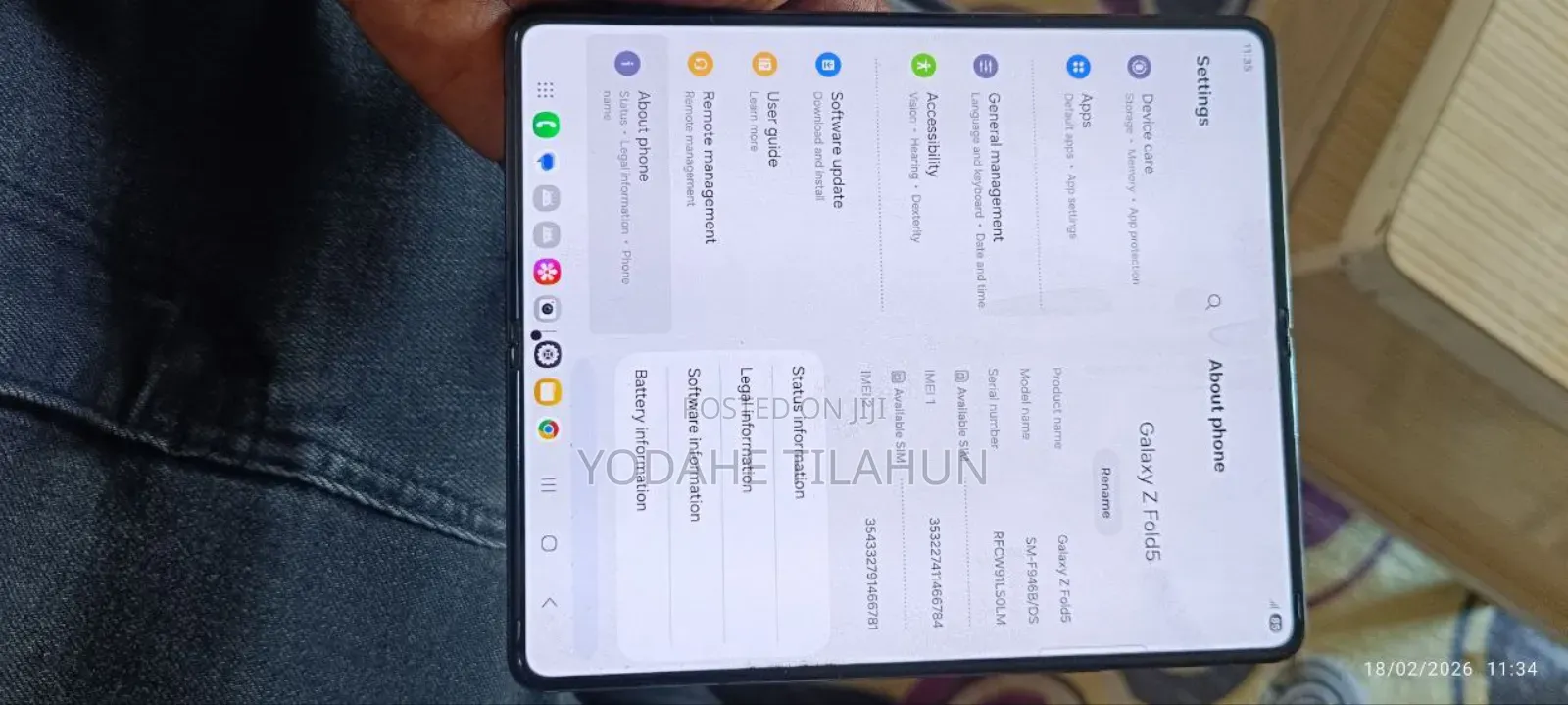 Samsung Galaxy Z Flip 5 256 GB Black