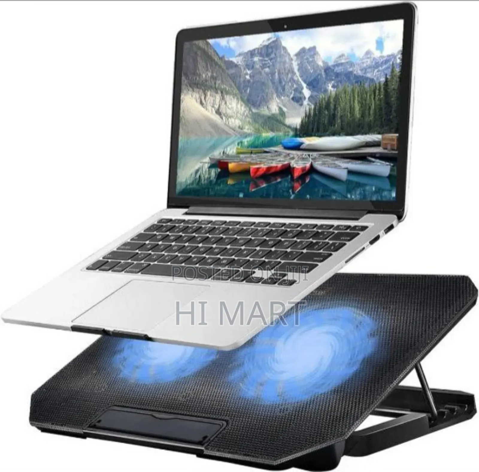 High Quality Double Fan Laptop Stand