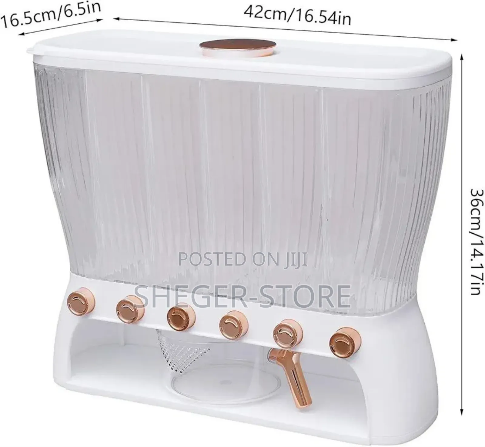 Multiple Dispenser for Cereals Grains and Pulse