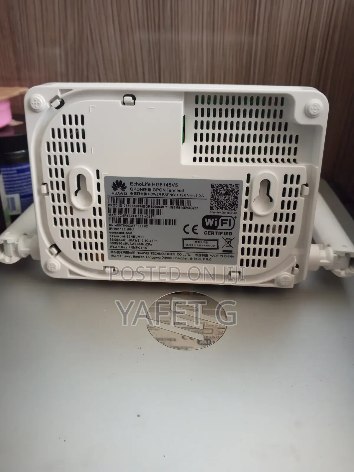 Huawei Echolife Hg8145v5 Gpon Wifi Router – Safaricom