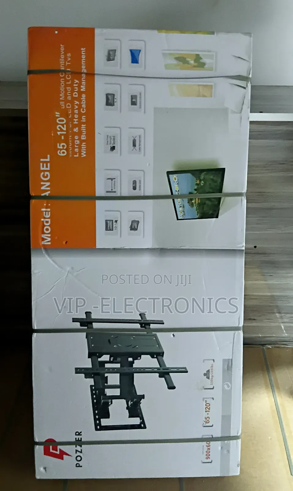 Pozzer Flexible Wall Mount 65 120 Inch Original Pozzer