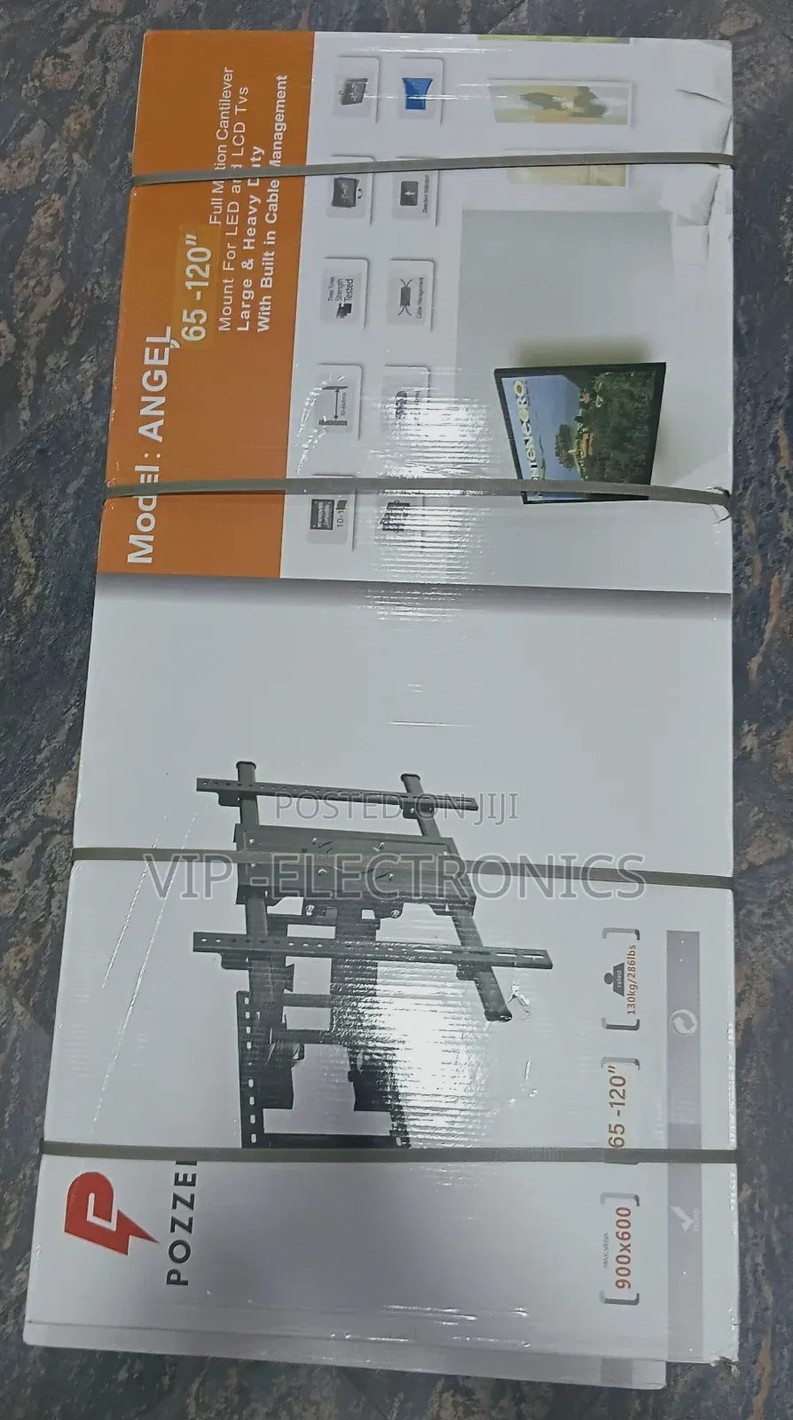 Pozzer Flexible Wall Mount 65 120 Inch Original Pozzer