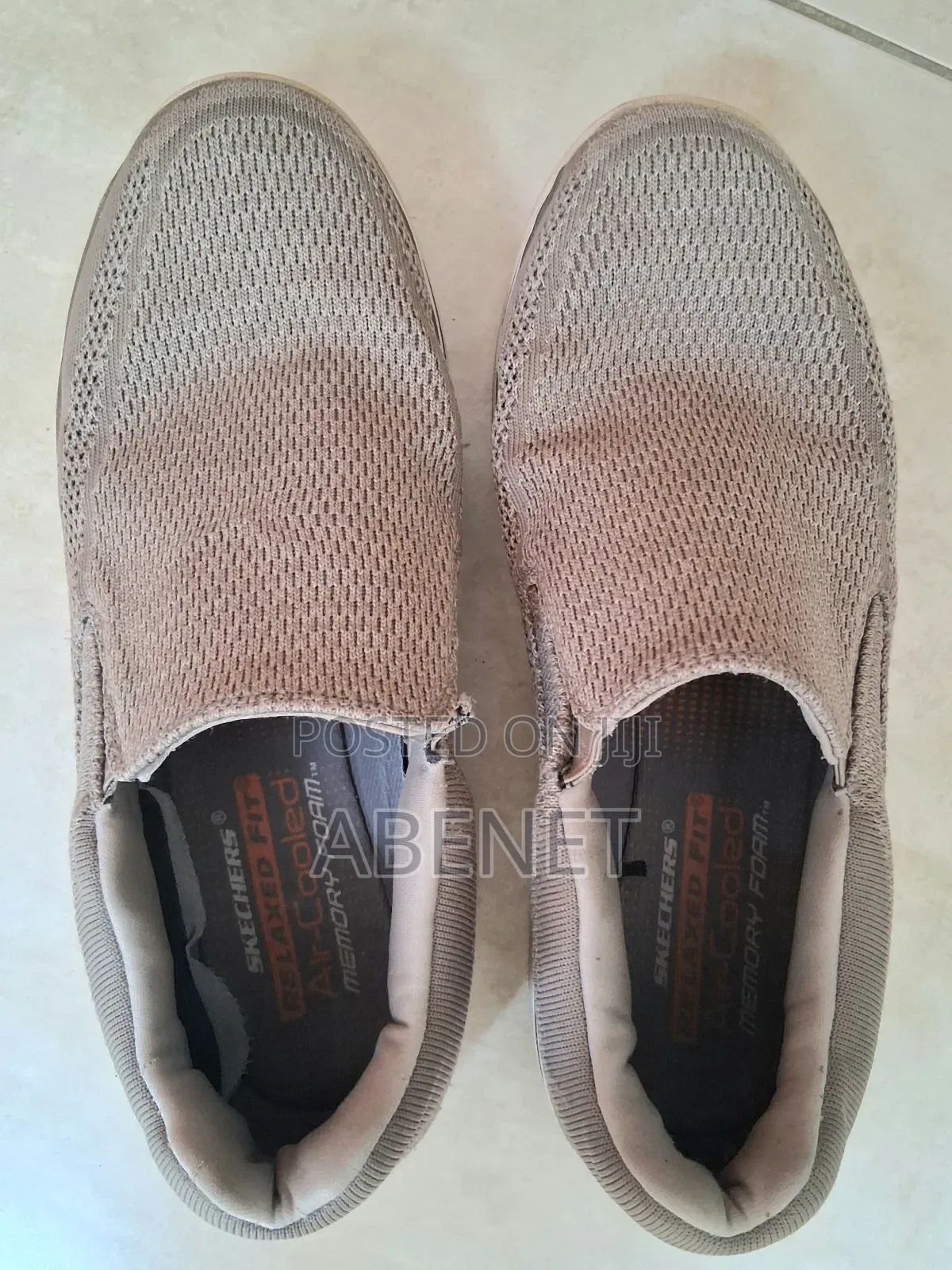 Original Skechers Relaxed Fit Air Cooled Memory Foam Slip on Shoe