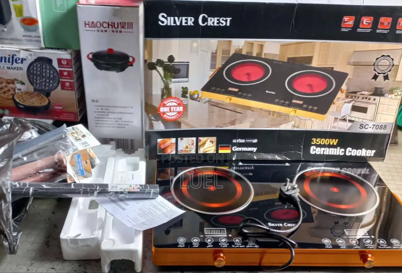 Silver Crest Touch Screen Stove
