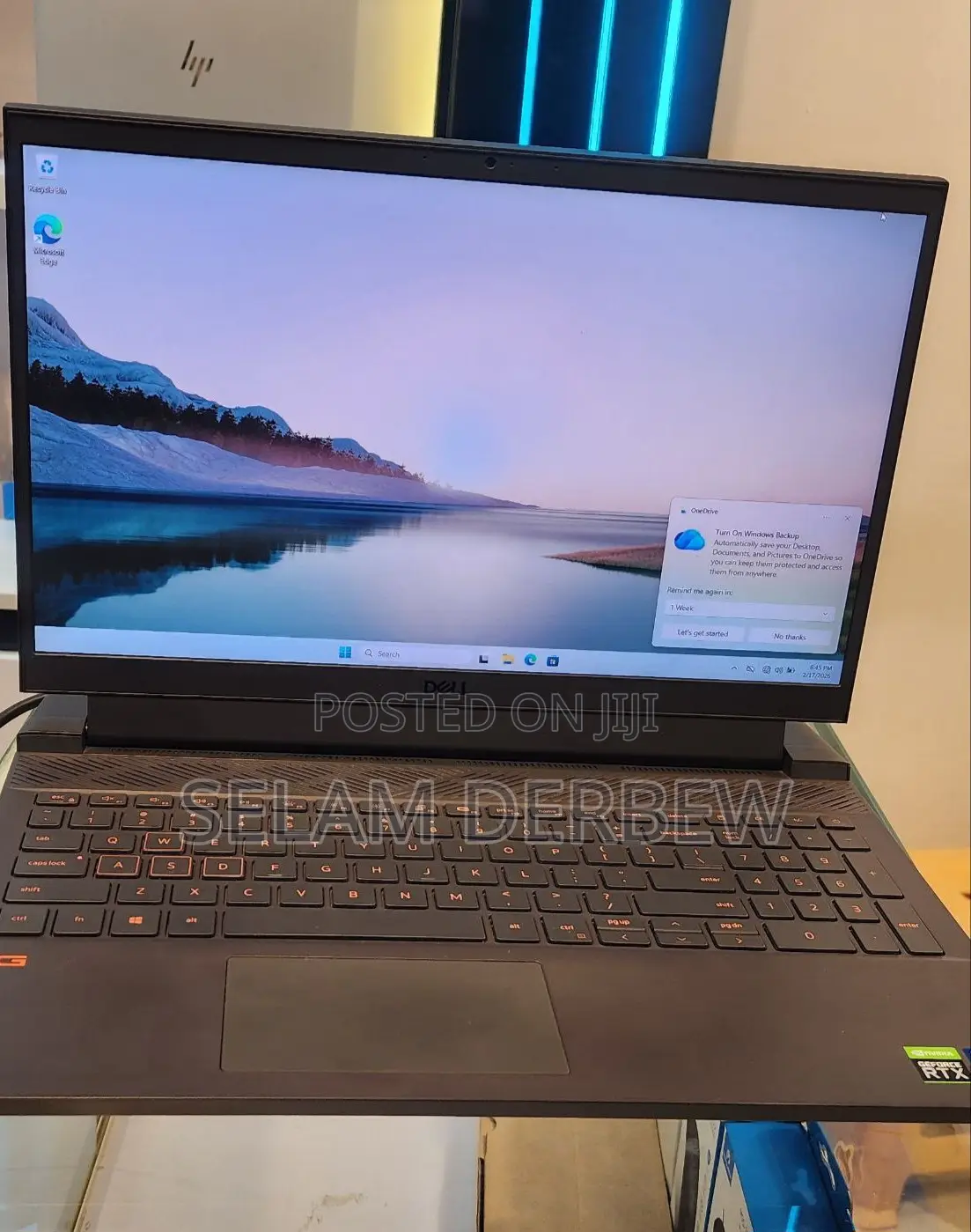 New Laptop Dell G15 5511 16GB Intel Core i7 SSD 512GB