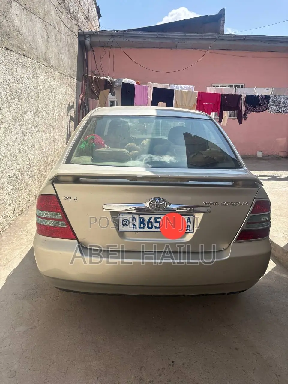 Toyota Corolla 2004 Gold