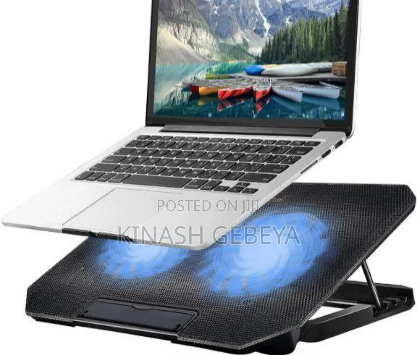 Dual Fan Laptop Cooling Stand