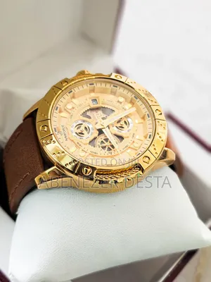 Naviforce Nf8055 Is a Men's Quartz Chronograph Watch Featuring a 47mm