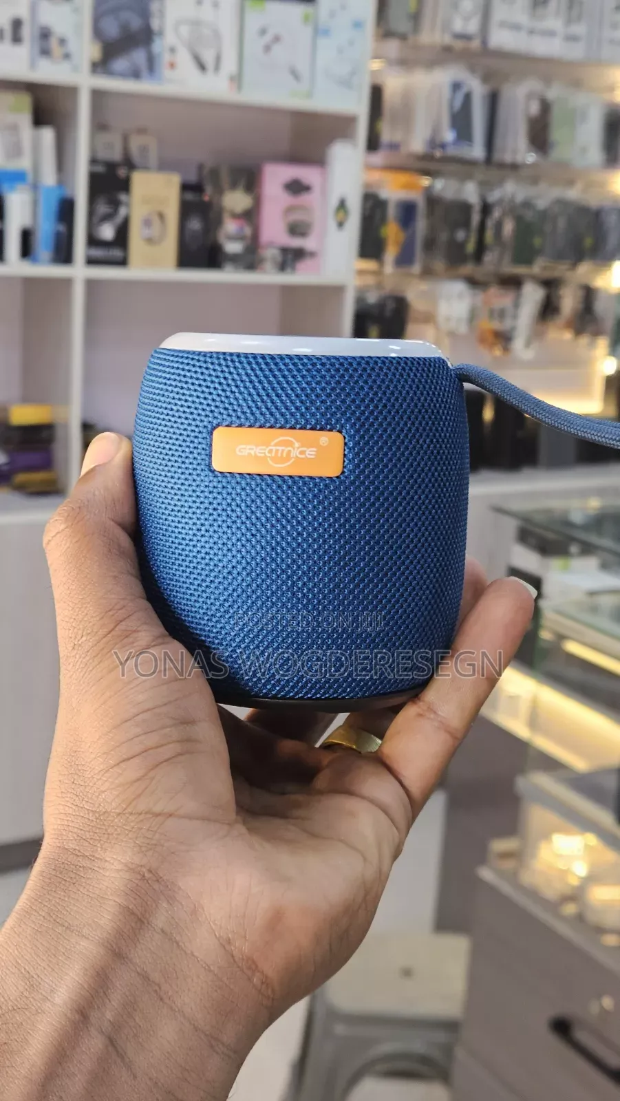 Greatnice Portabl Bluetooth Speaker Powerful Sound in a Compact Design