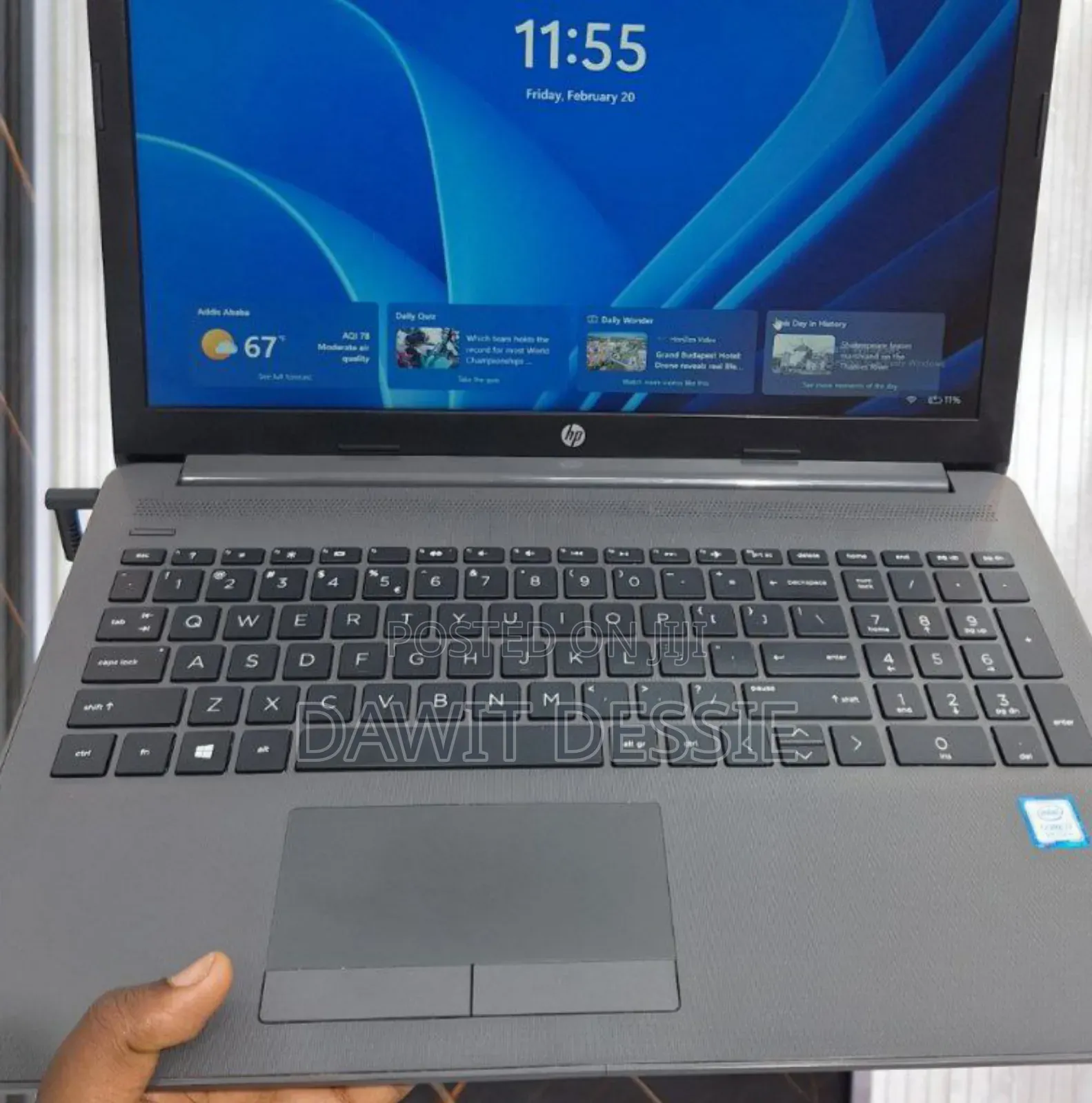 New Laptop HP 250 G7 8GB Intel Core i7 SSD 1T