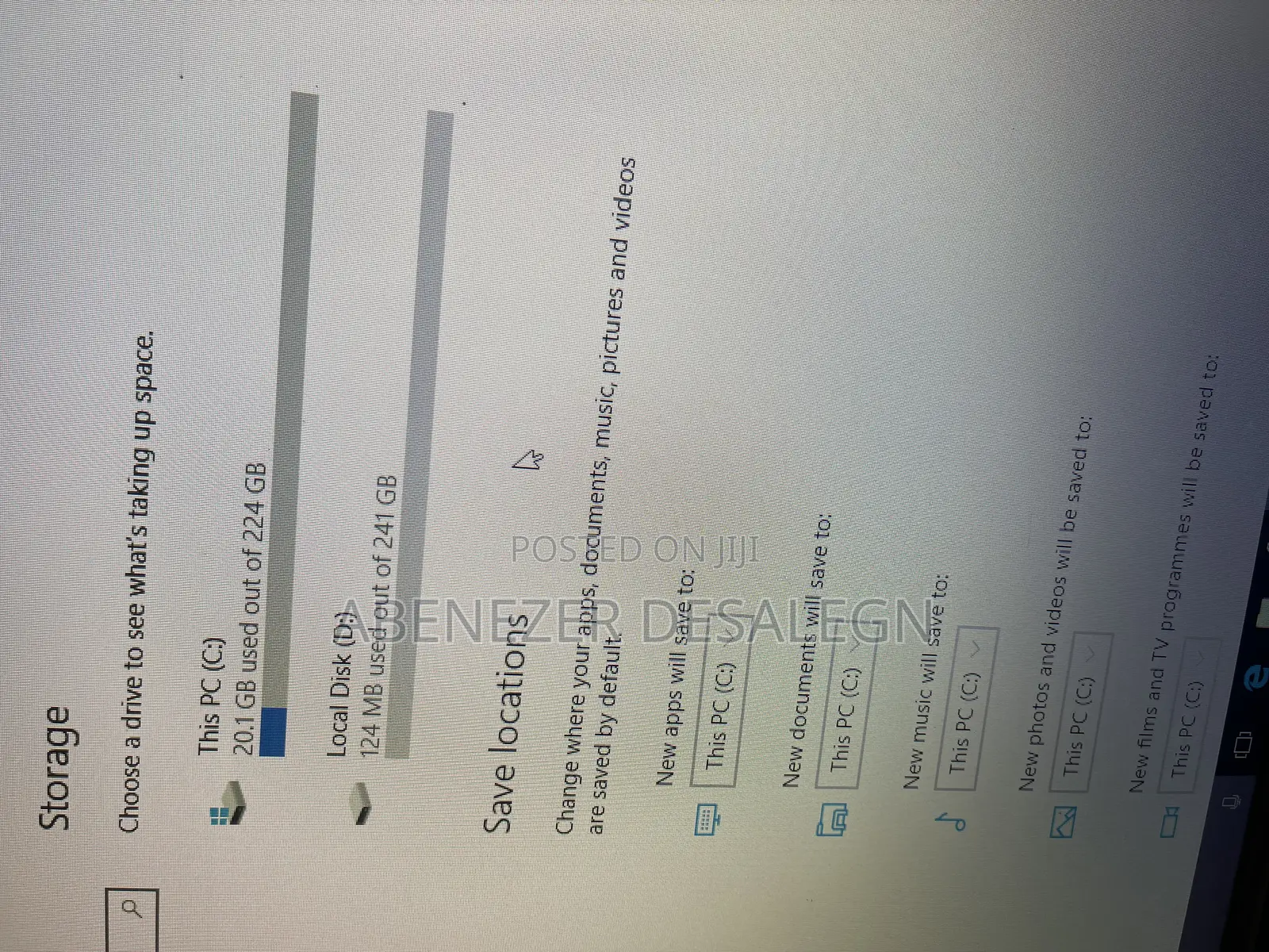 Desktop Computer Dell OptiPlex 3060 4GB Intel Core i3 SSD 512GB
