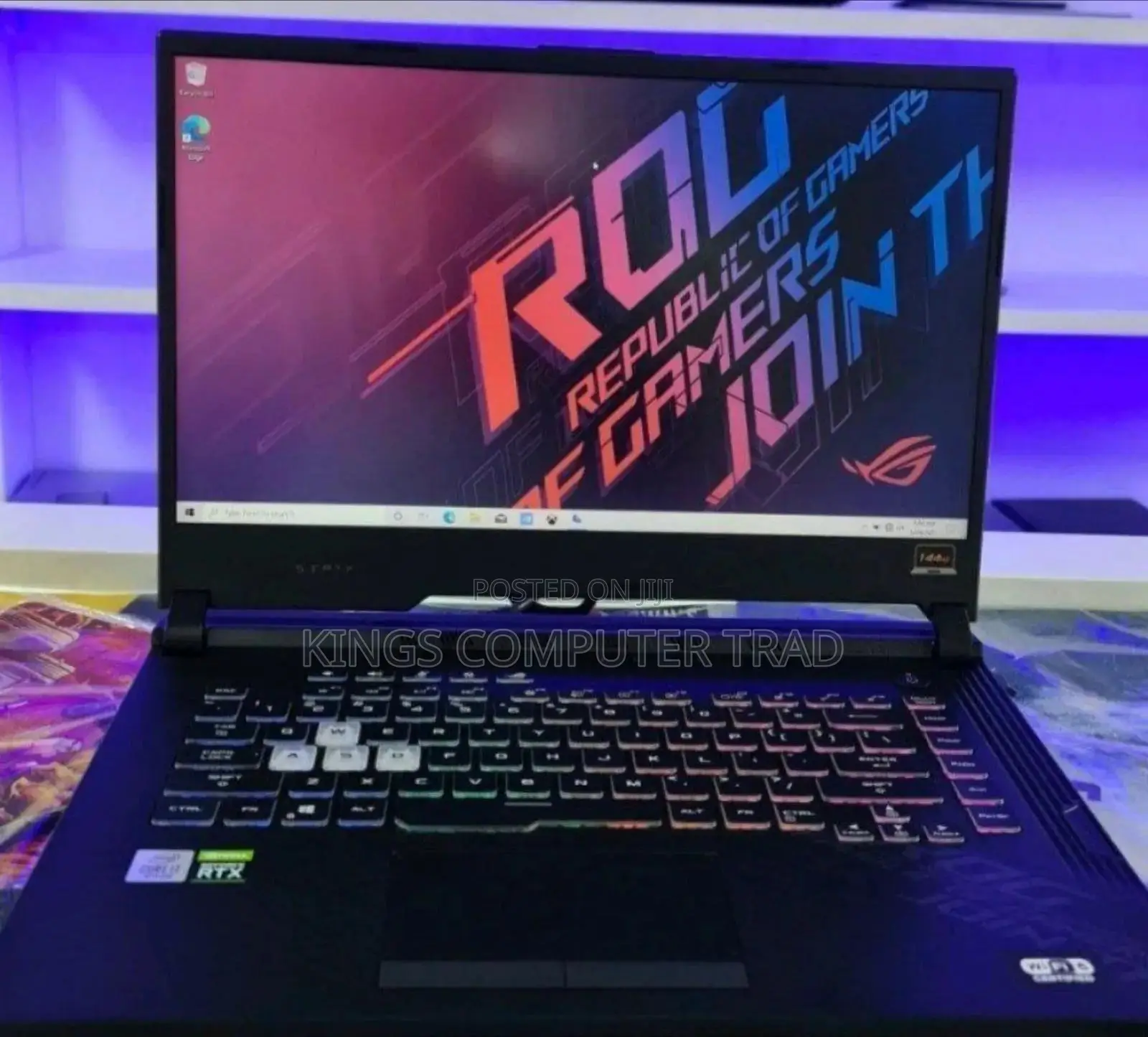 New Laptop Asus ROG Strix G15 16GB Intel Core i7 SSD 512GB