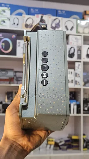 Boombest Portable Retro-Style Bluetooth Speaker Radio