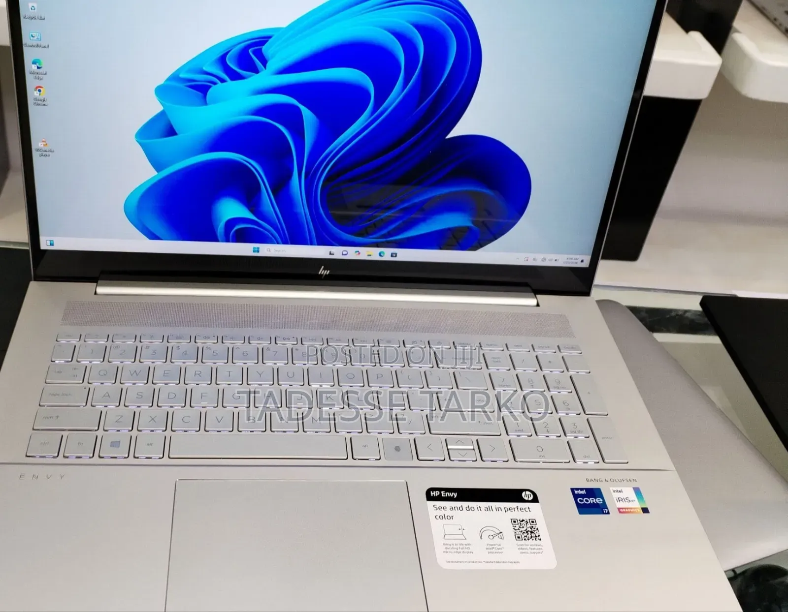 New Laptop HP Envy 17 16GB Intel Core i7 SSD 512GB