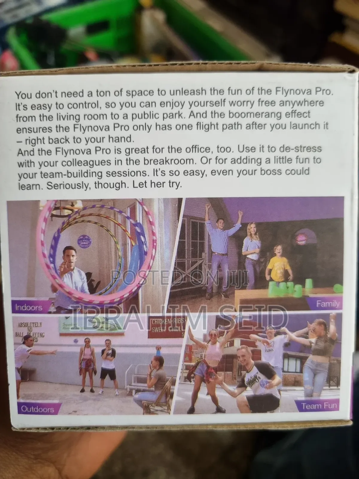 Hand-Operated Flynova Pro, Spherical Flying Toy or Mini-Drone