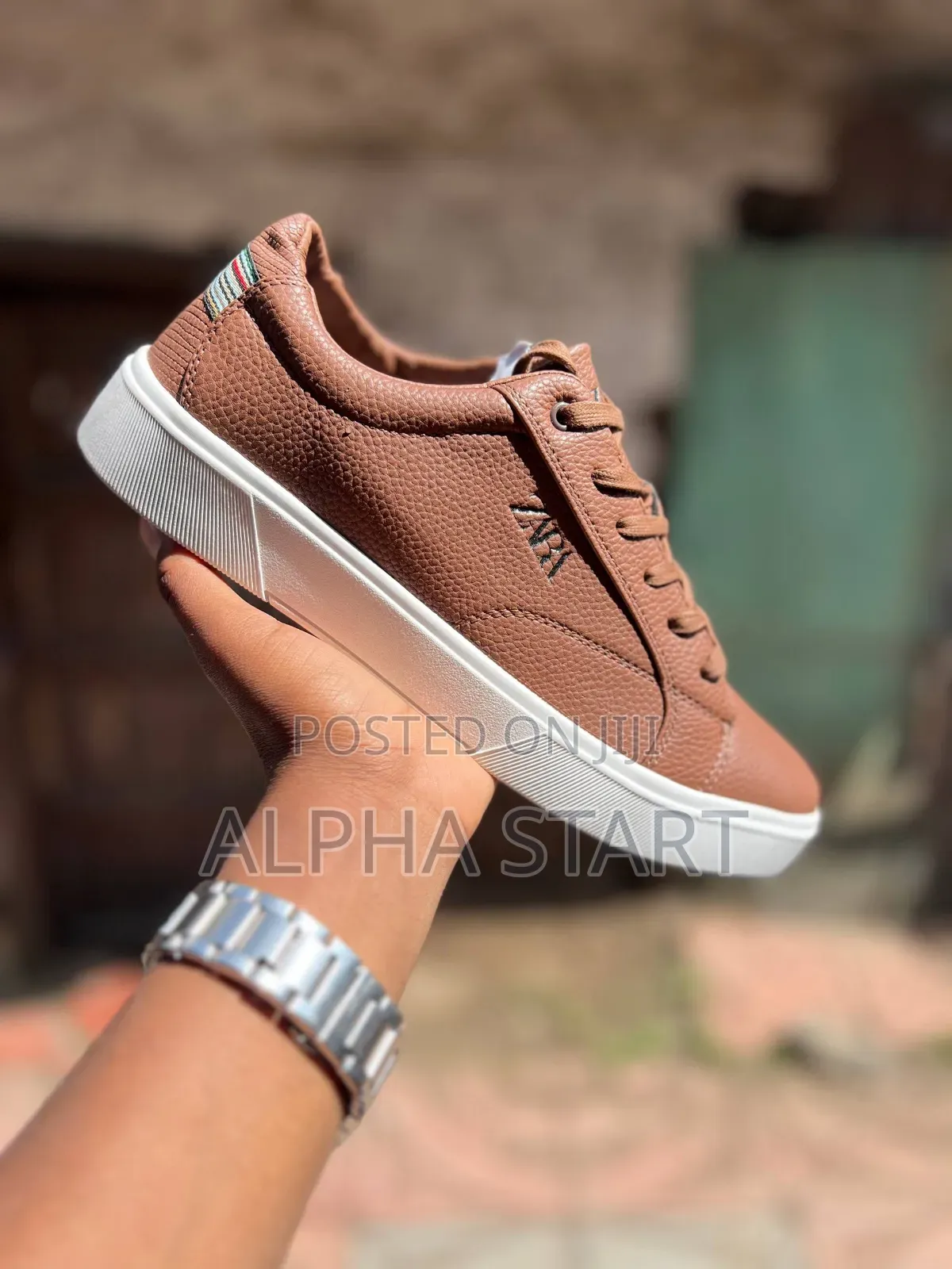 Zara Classic High Master Quality Lather Flat Shoes for Man's