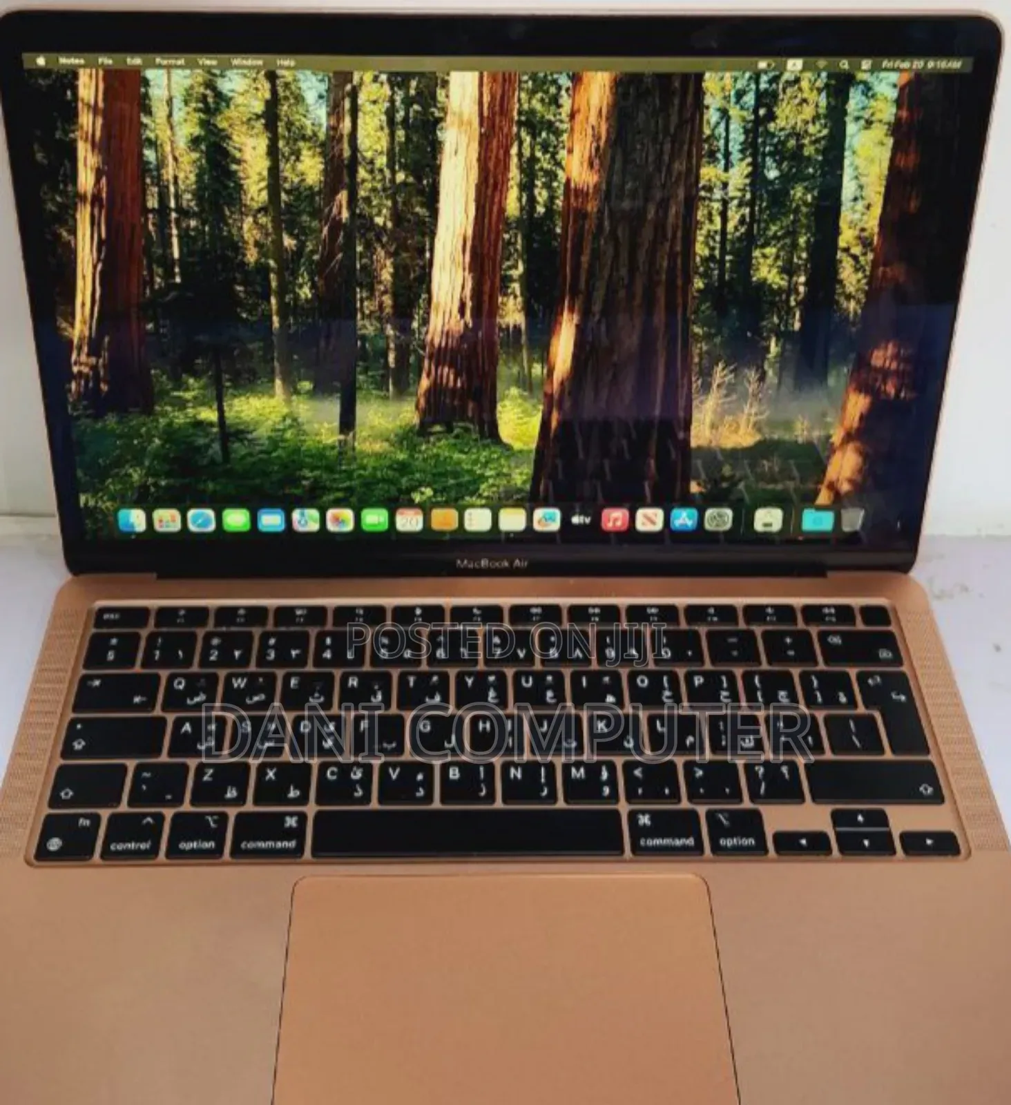 New Laptop Apple MacBook Air 2020 M1 8GB Apple M1 SSD 256GB