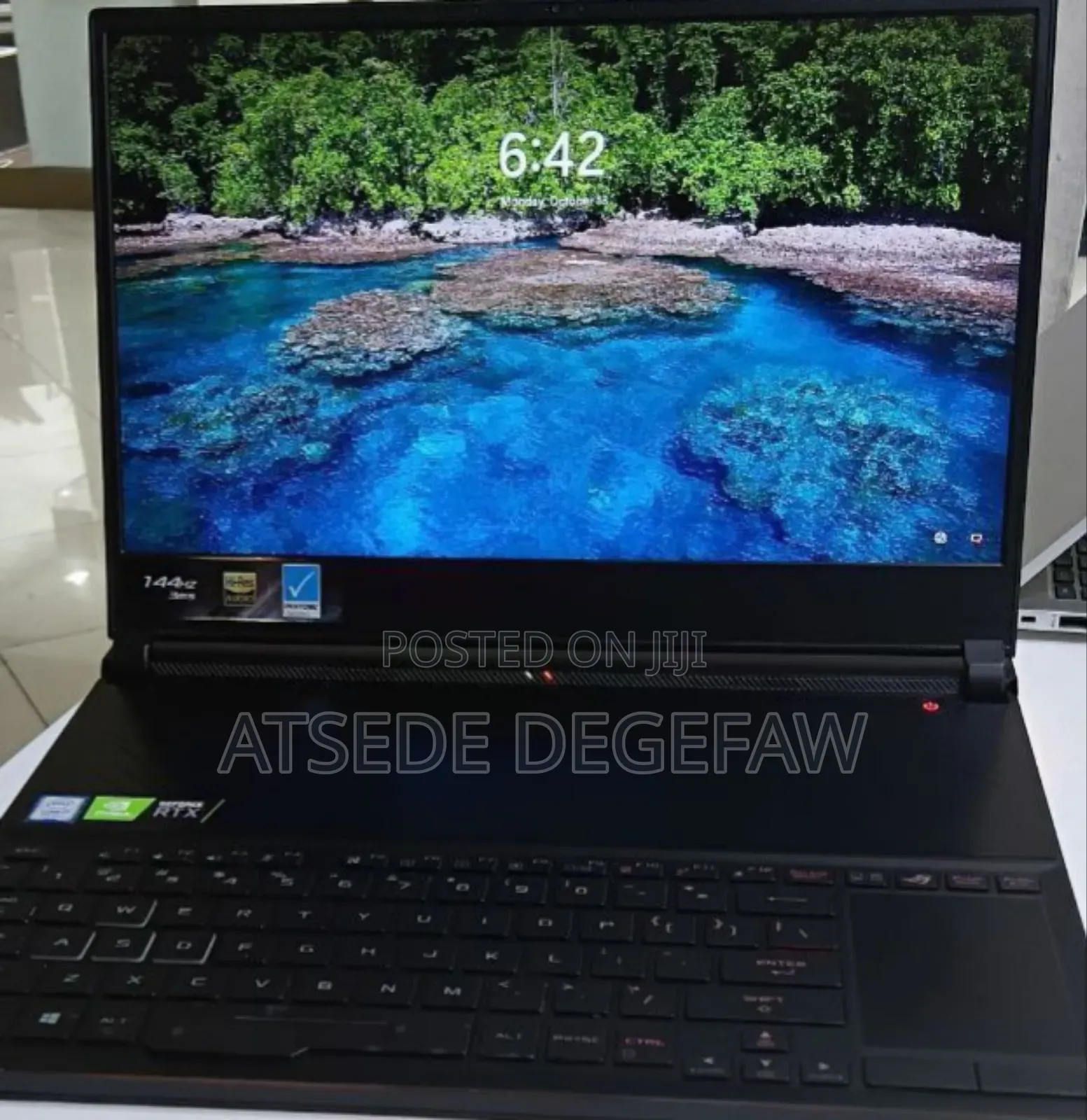 New Laptop Asus ROG Zephyrus G15 24GB Intel Core i7 SSD 2T