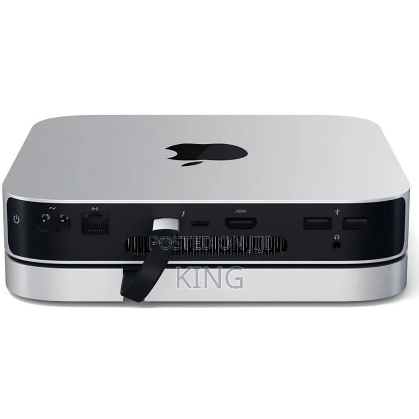 Satechi Aluminum Usb-C Stand Hub (For Mac Mini) — Silver