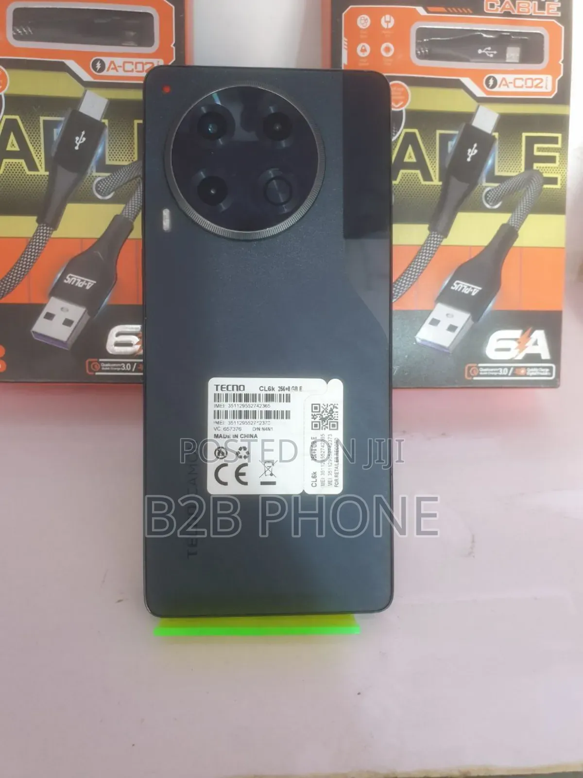 New Tecno Camon 30 256 GB Black