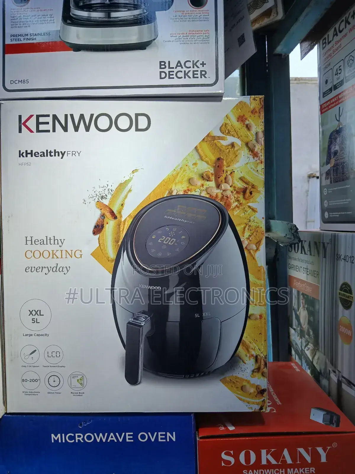 Kenwood Khealthyfry Digital Air Fryer (Mod