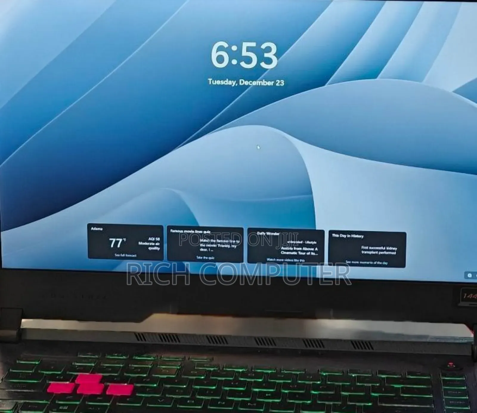 New Laptop Asus ROG Strix G15 32GB Intel Core i7 SSD 512GB