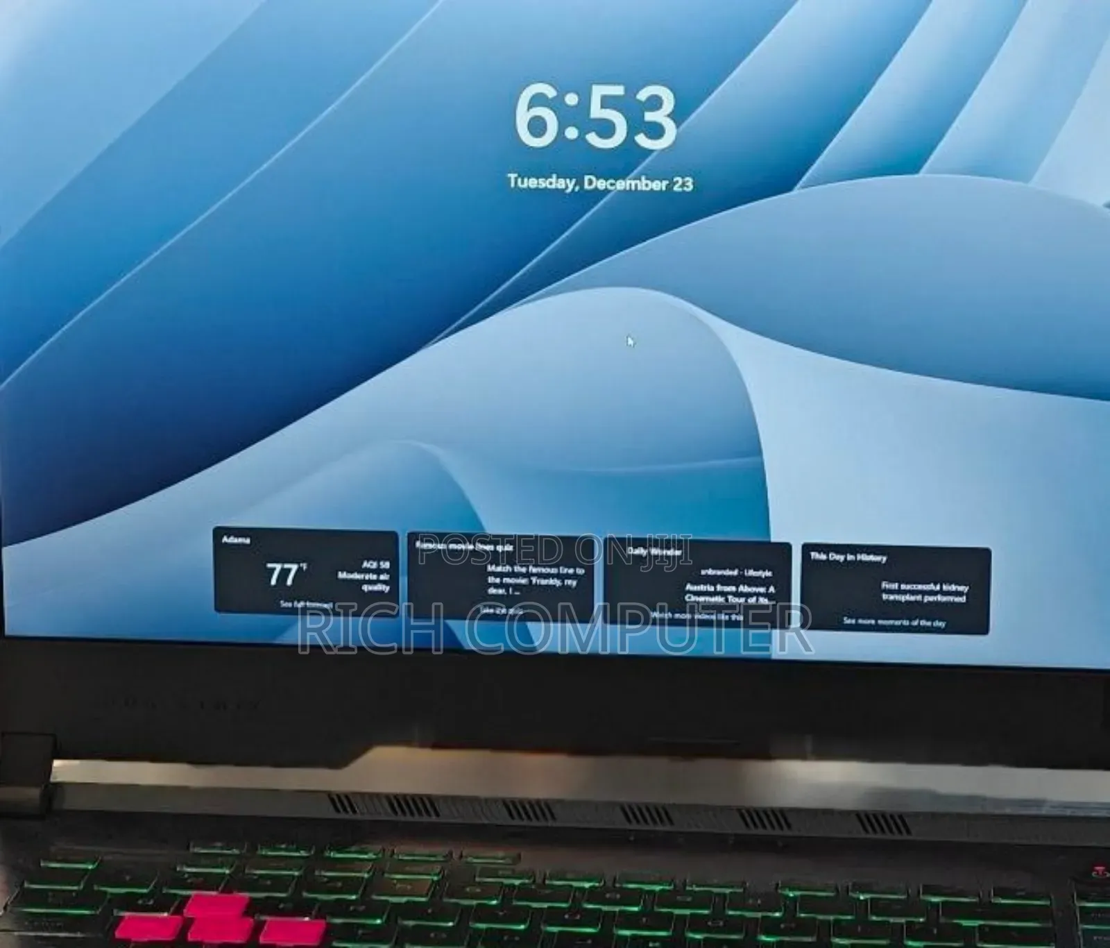 New Laptop Asus ROG Strix G15 32GB Intel Core i7 SSD 512GB