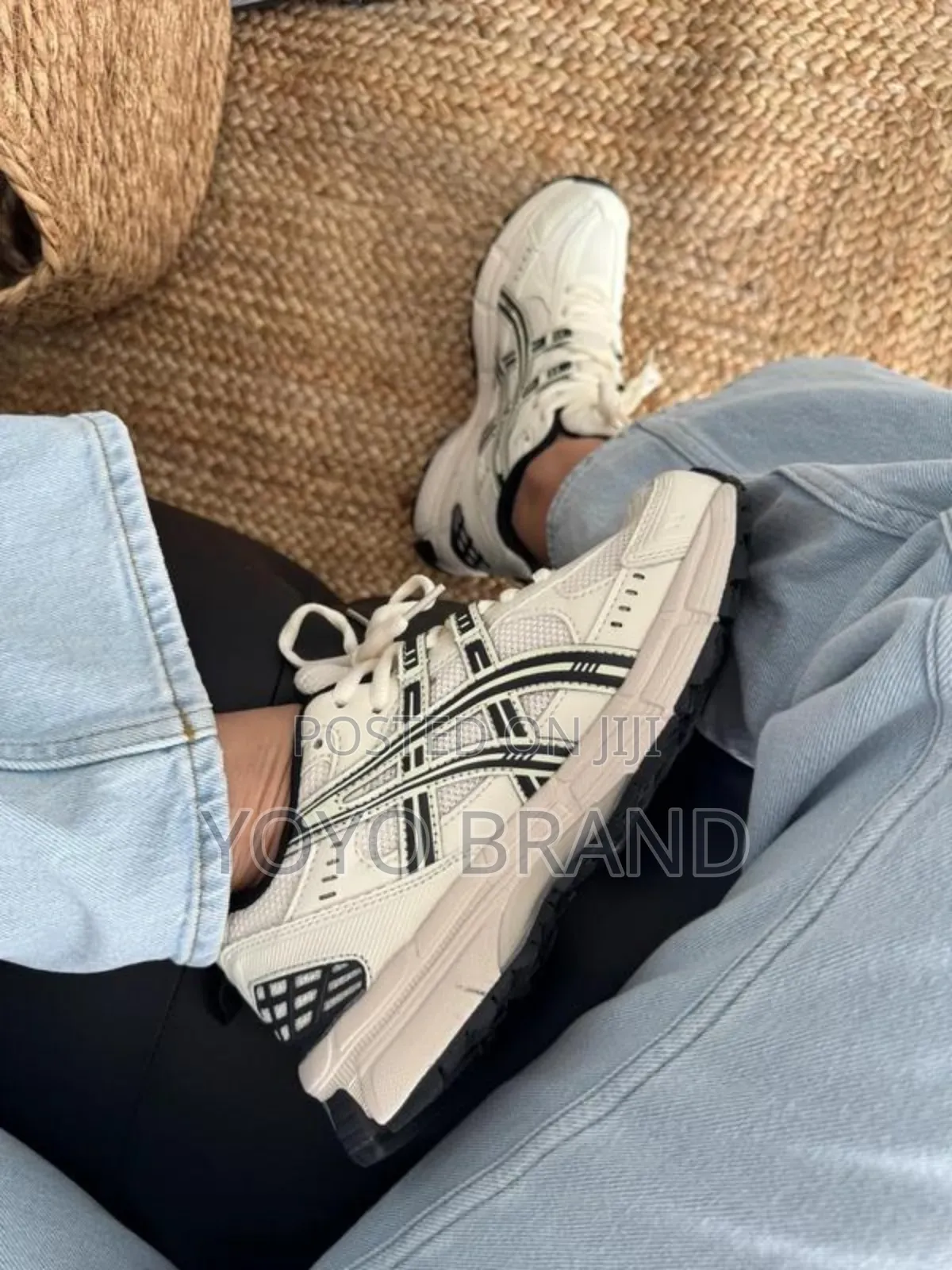 Asics Gel -Kahana 8 Sp White/Black Fashion Sneaker