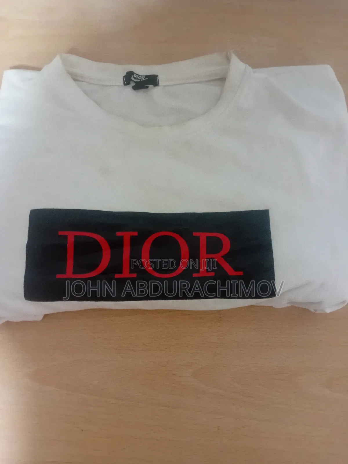 White Dior Fullsleeve Shirt