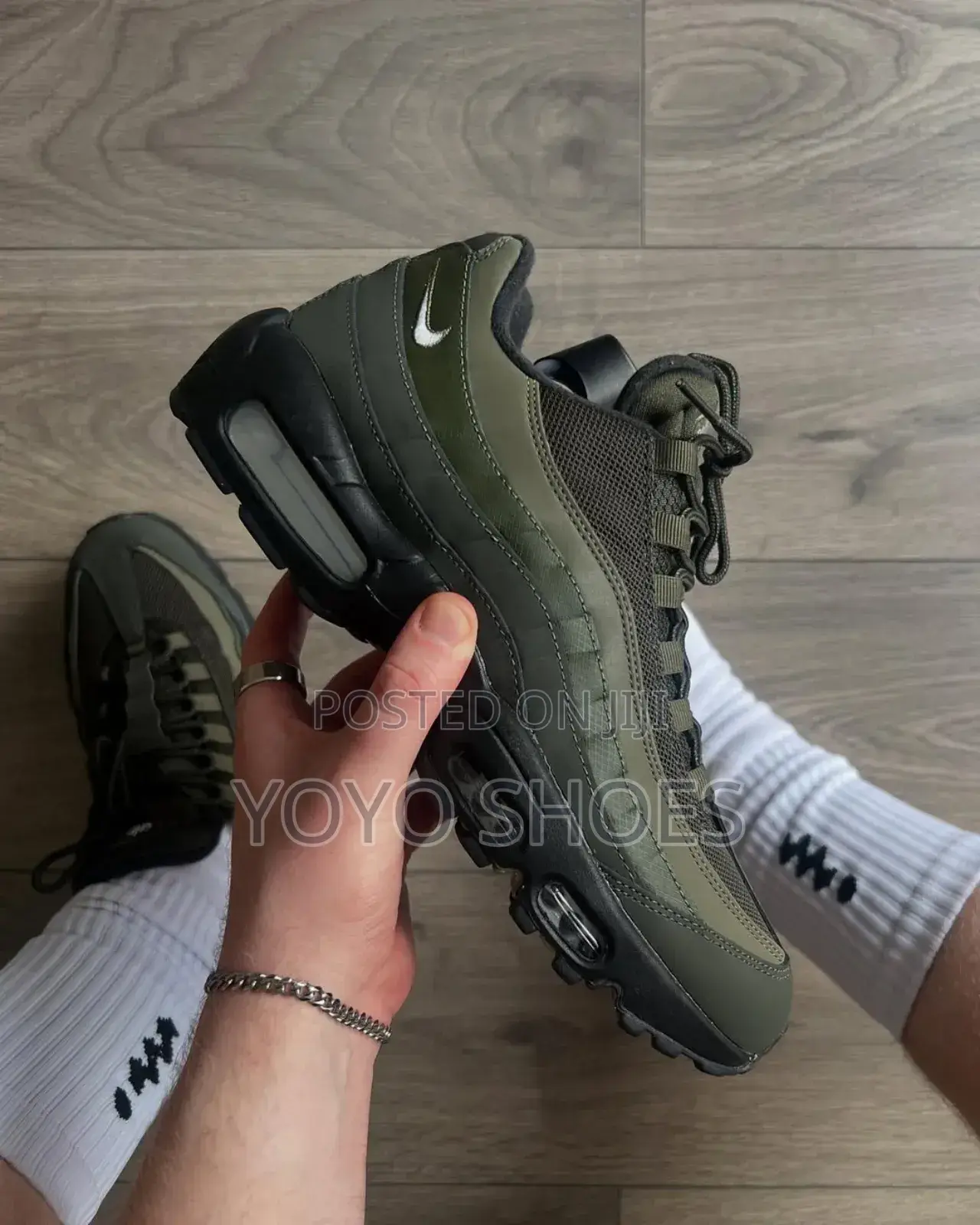 Nike Air Max 95 ’’Olive Green Black Unisex Fashion Sneaker