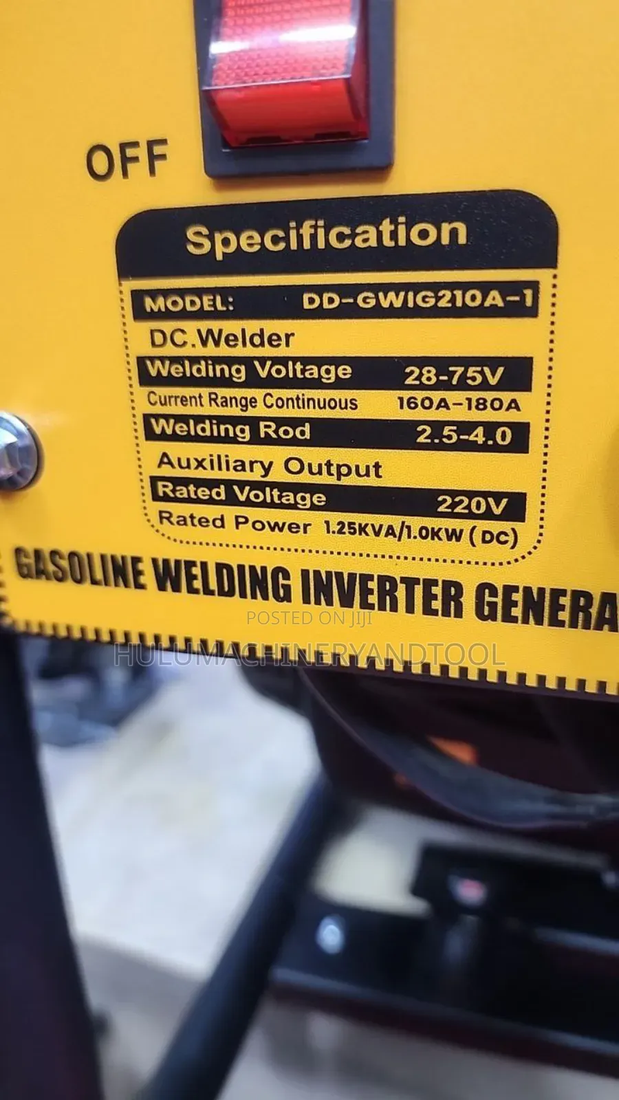 Gasoline Welding Inverter Generator