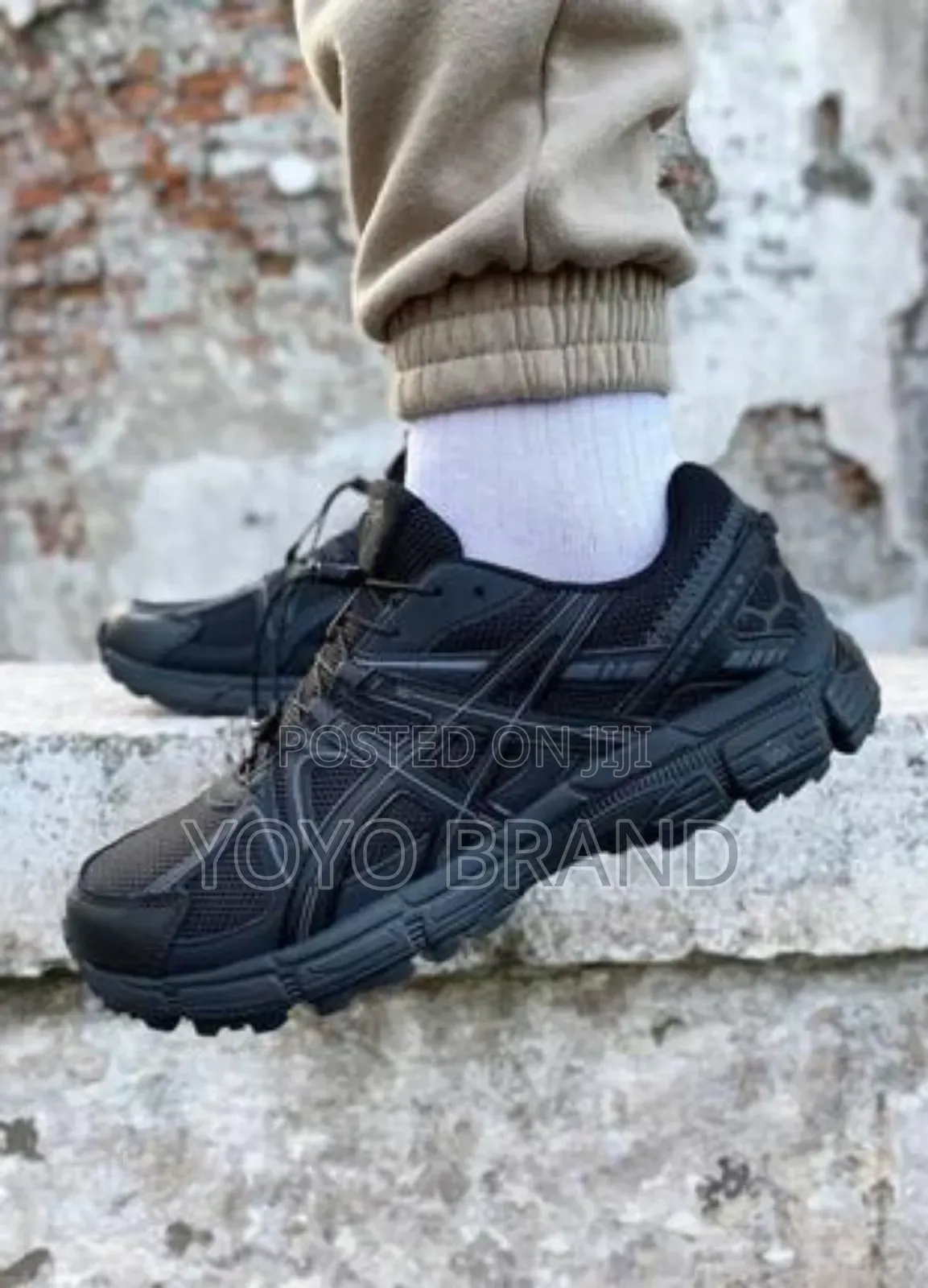Asics Gel-Kahana 8 ’’Triple Black’’Unisex Fasshion Sneaker