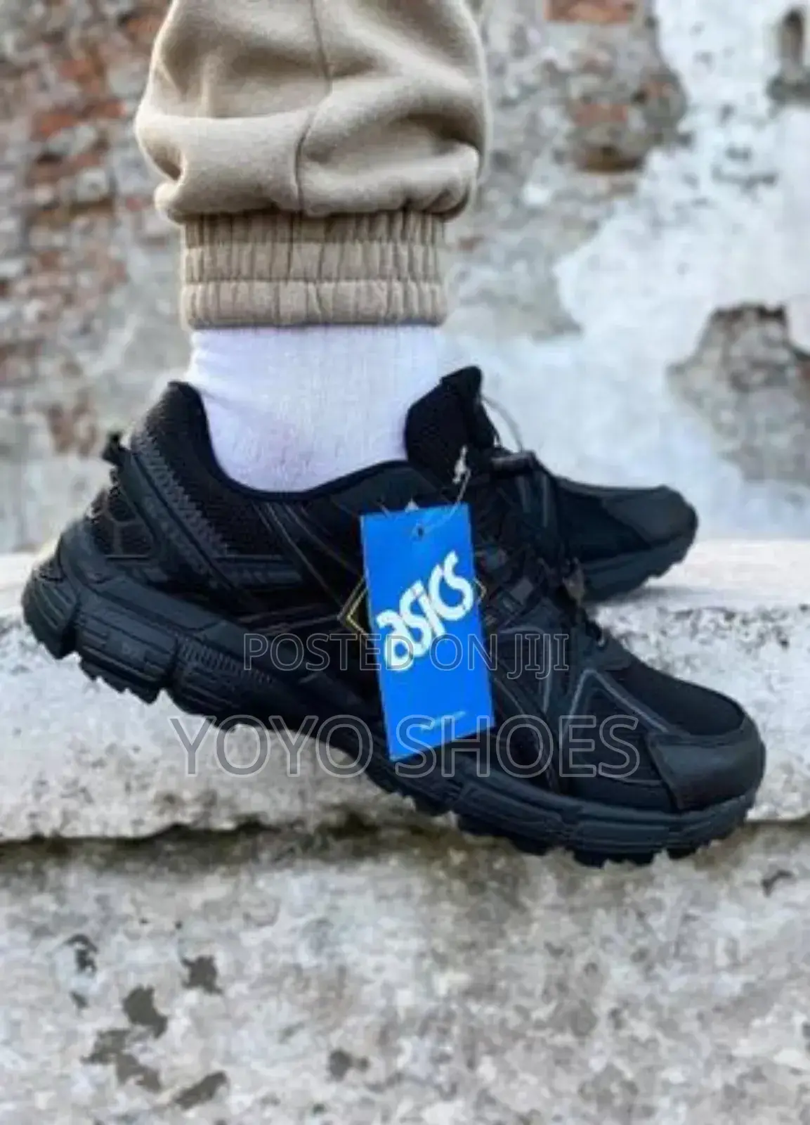 Asics Gel-Kahana 8 ’’Triple Black’’Unisex Fasshion Sneaker