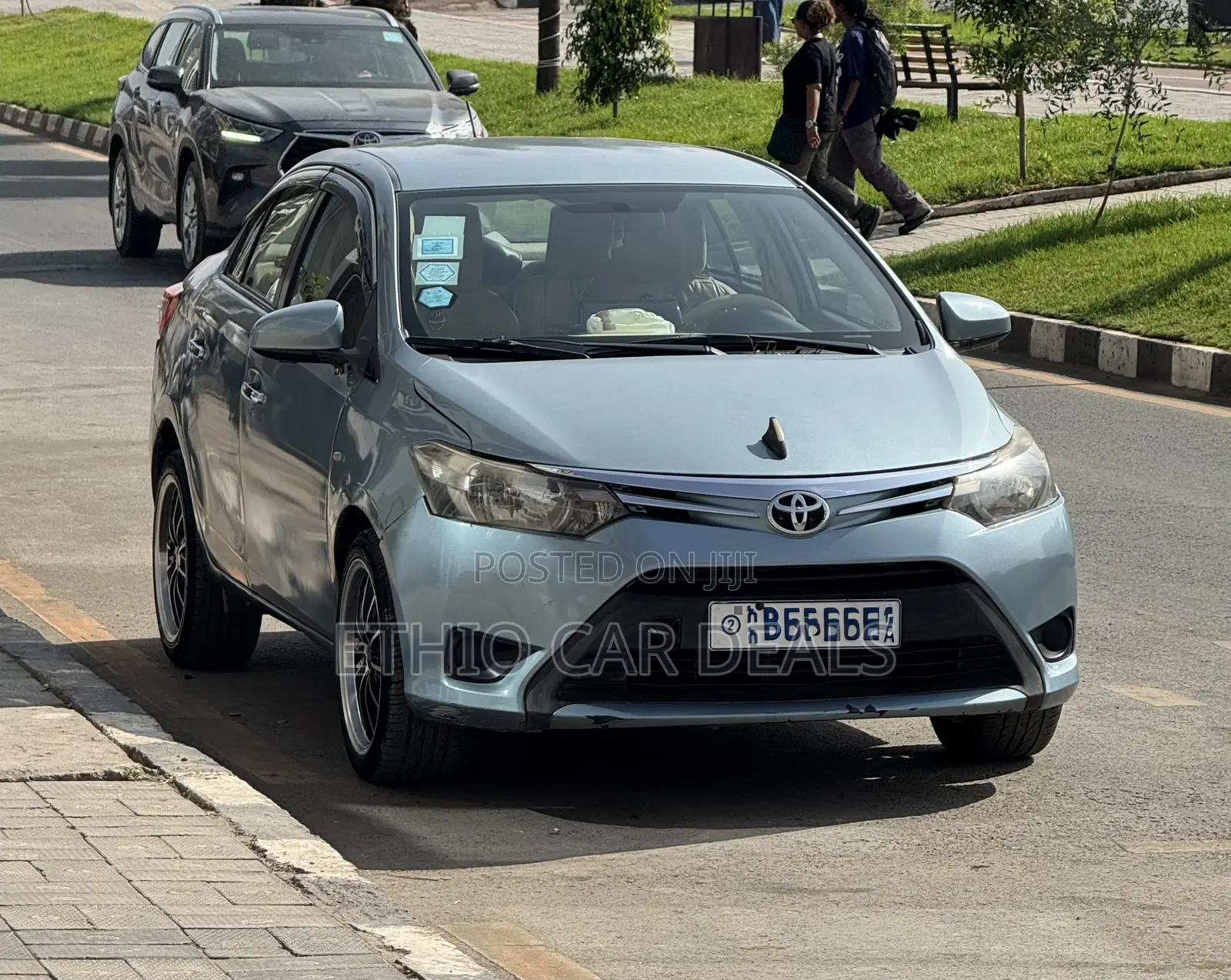 Toyota Yaris 2014 Blue