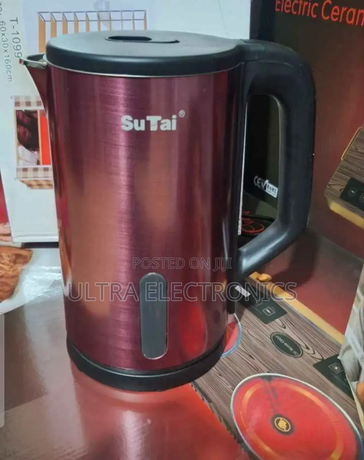 Sutai Electric Kettle, Model St-5286. Capacity: 2.5 Liters