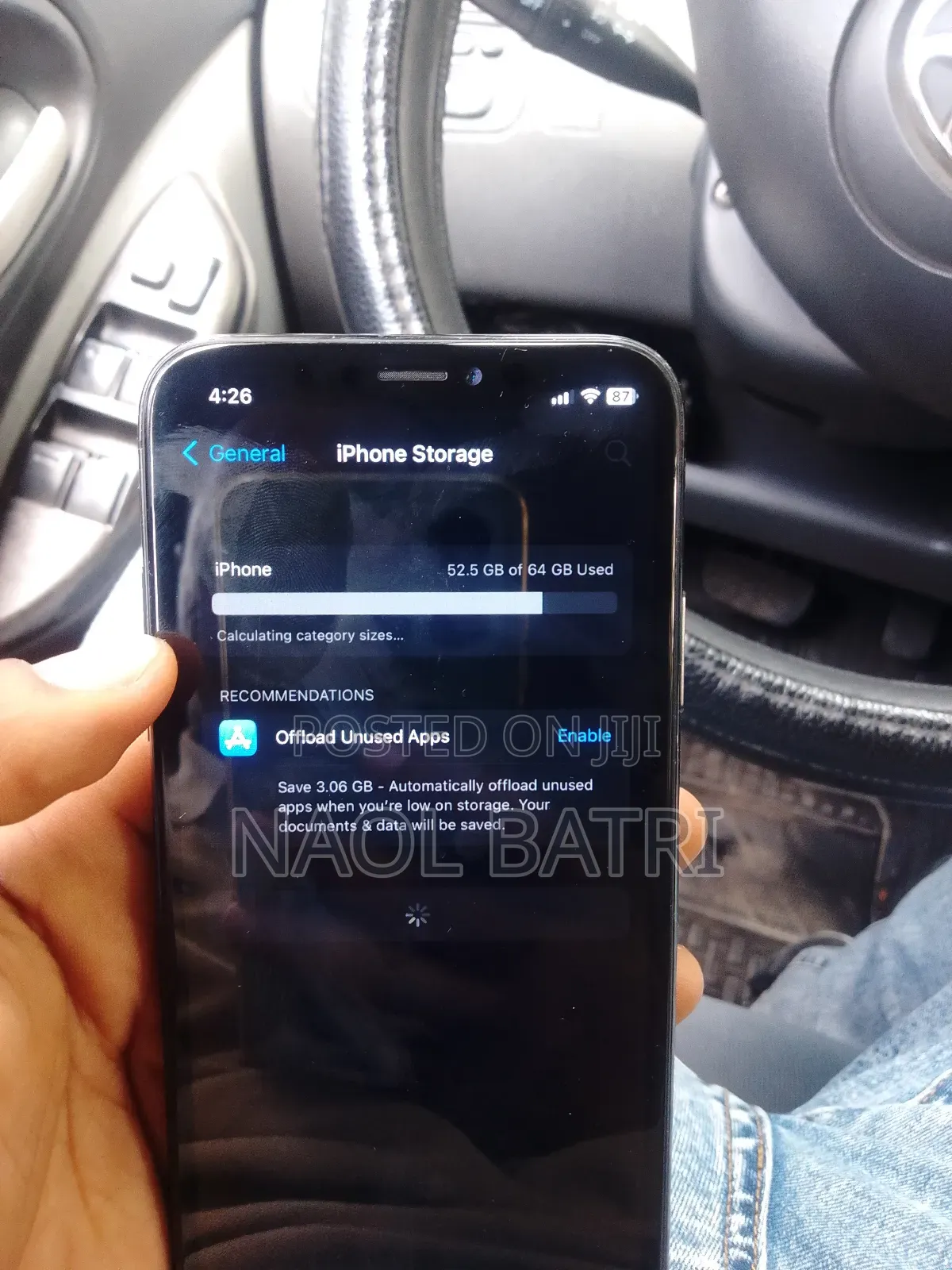 Apple iPhone X 64 GB Black