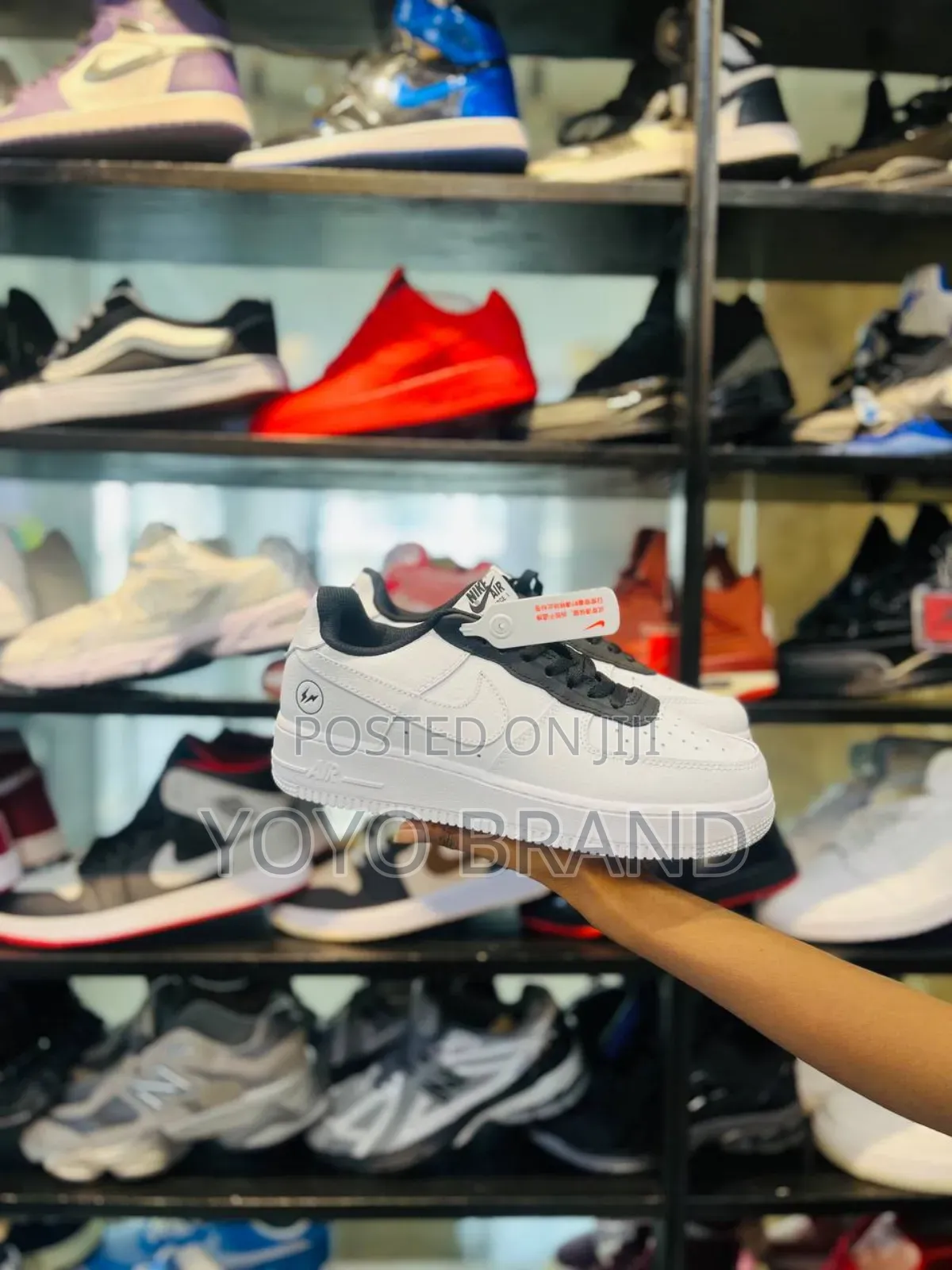 Nike Air Force 1 Low Premium ’’Fragment Rush’’White/Black Unisex Shoe