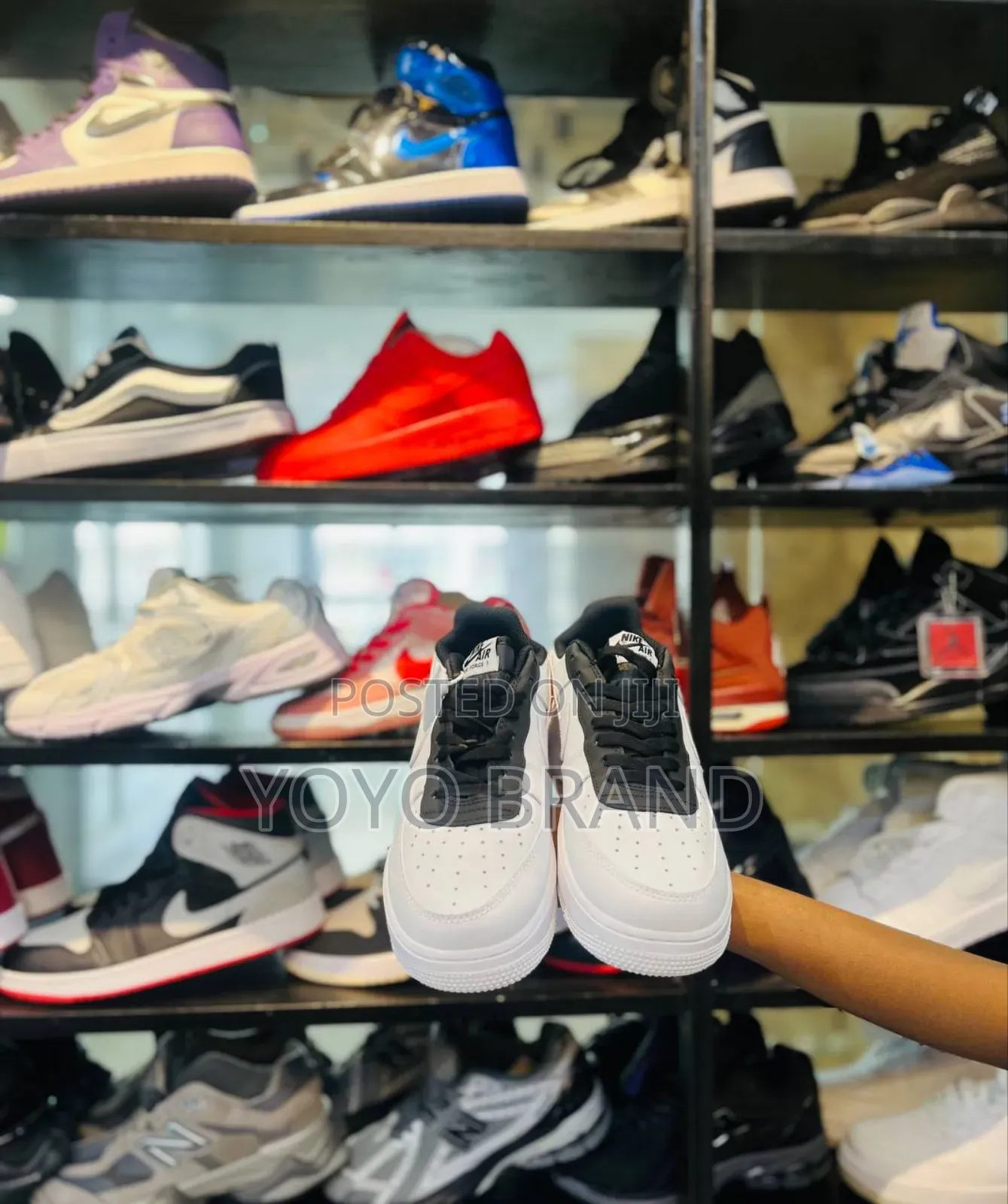 Nike Air Force 1 Low Premium ’’Fragment Rush’’White/Black Unisex Shoe