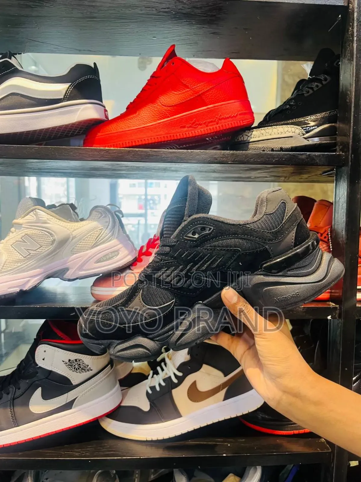 New Blance 9060 ’’ Triple Black’’Unisex Fashion Sneaker