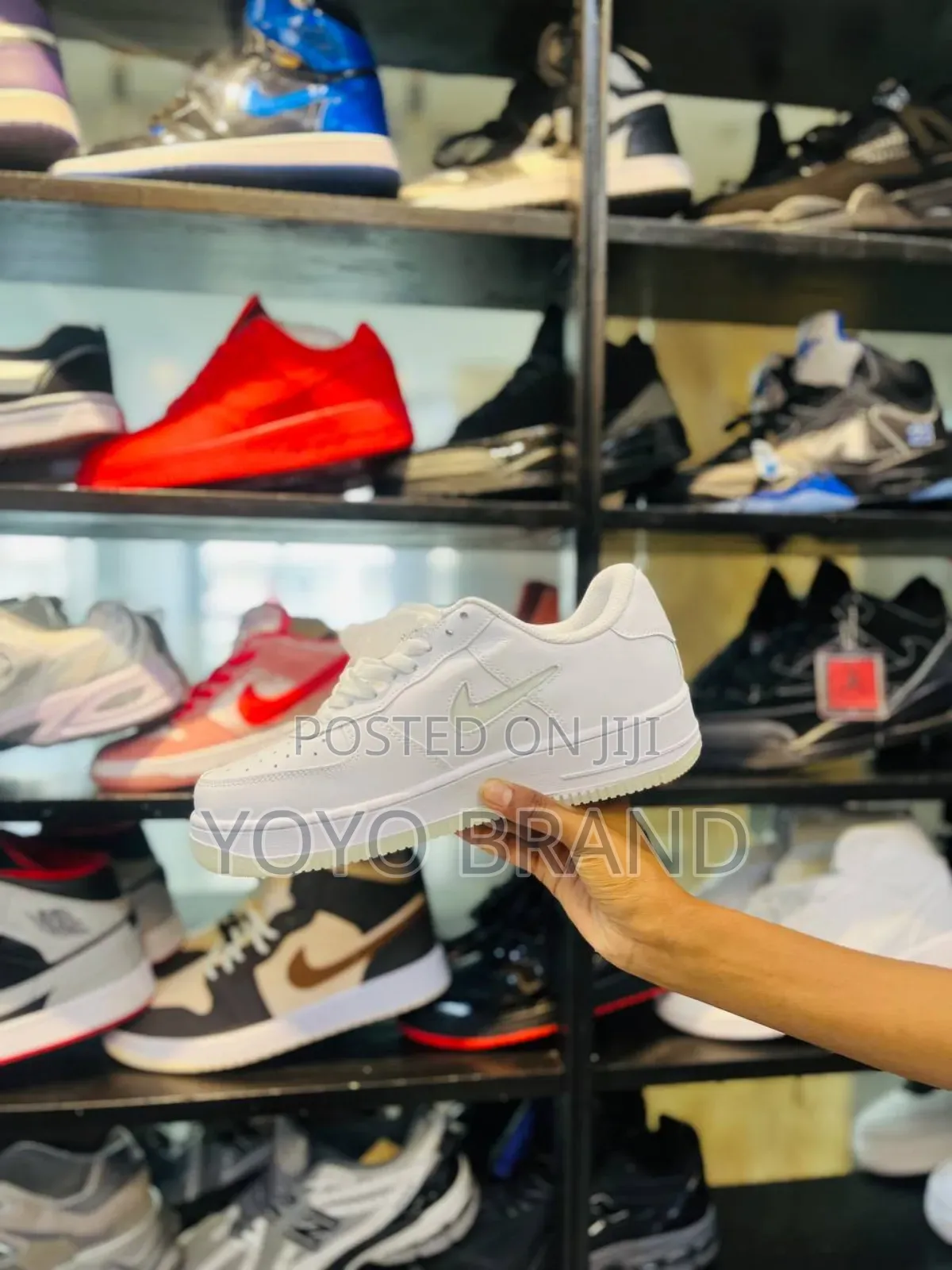 Nike Air Force 1’07’Mini Jewl Metalic Silver Unisex Fashion Sneaker