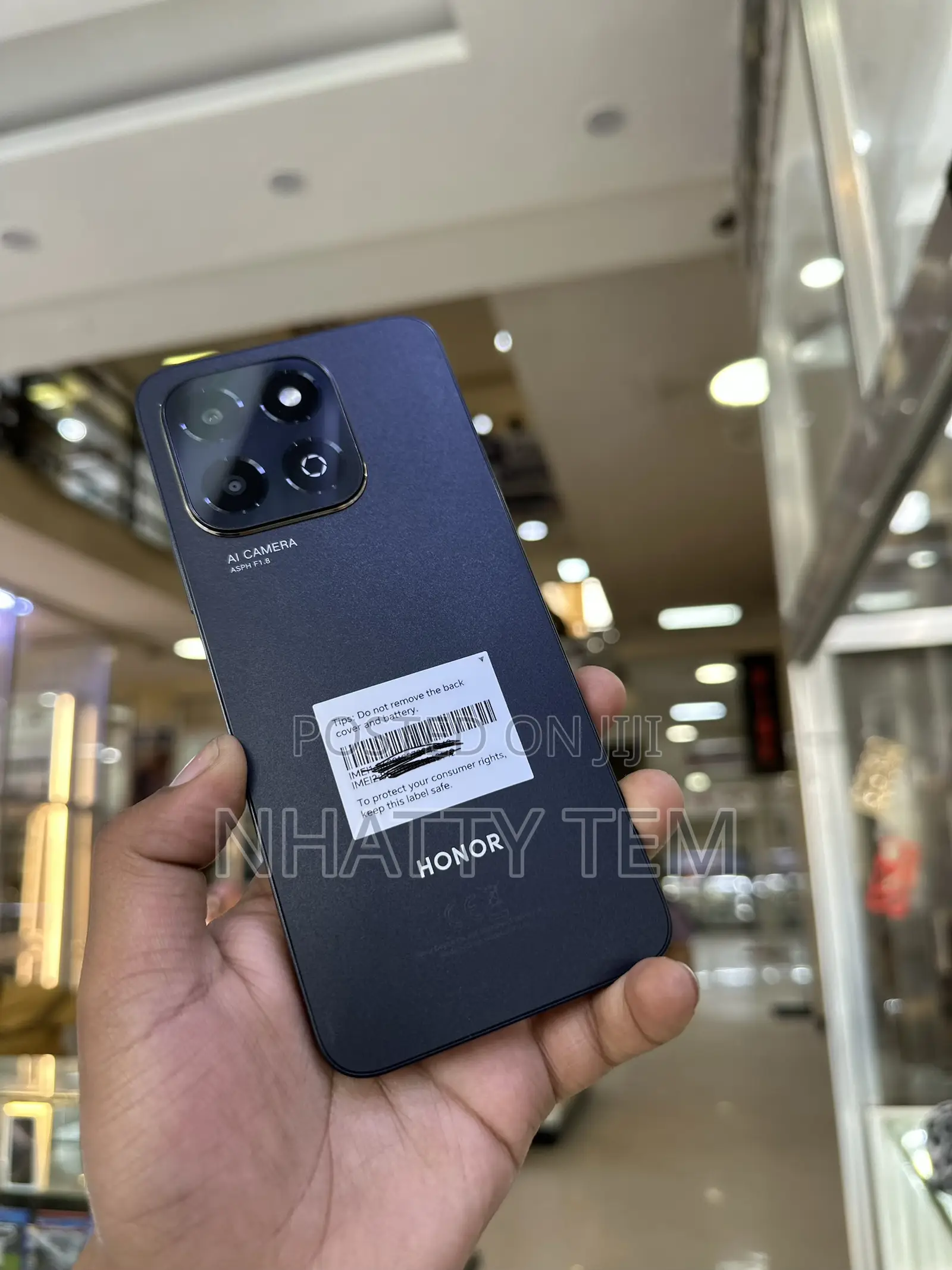 New Honor X6b 128 GB Black