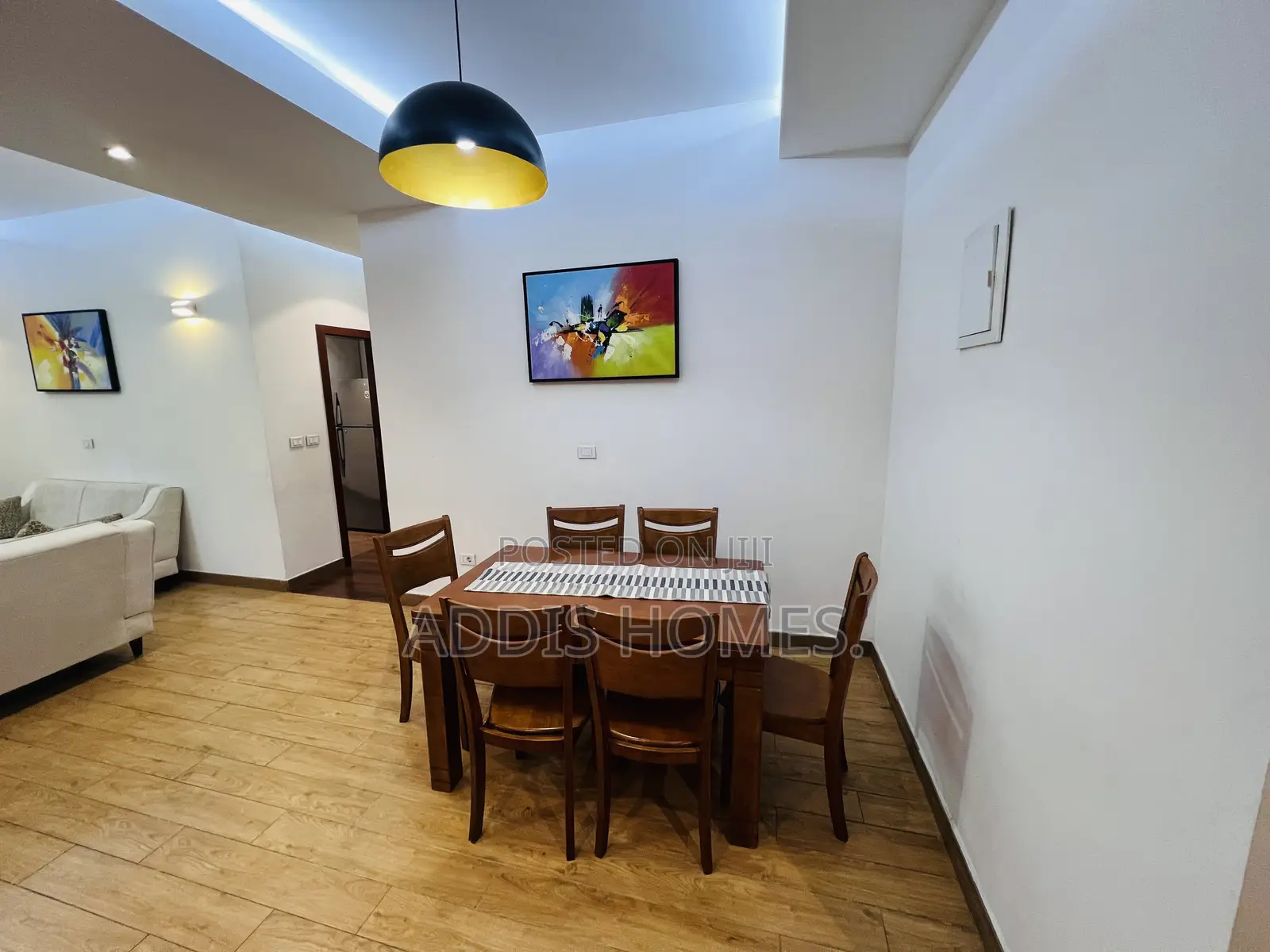 Furnished 3bdrm Apartment in Bole for rent