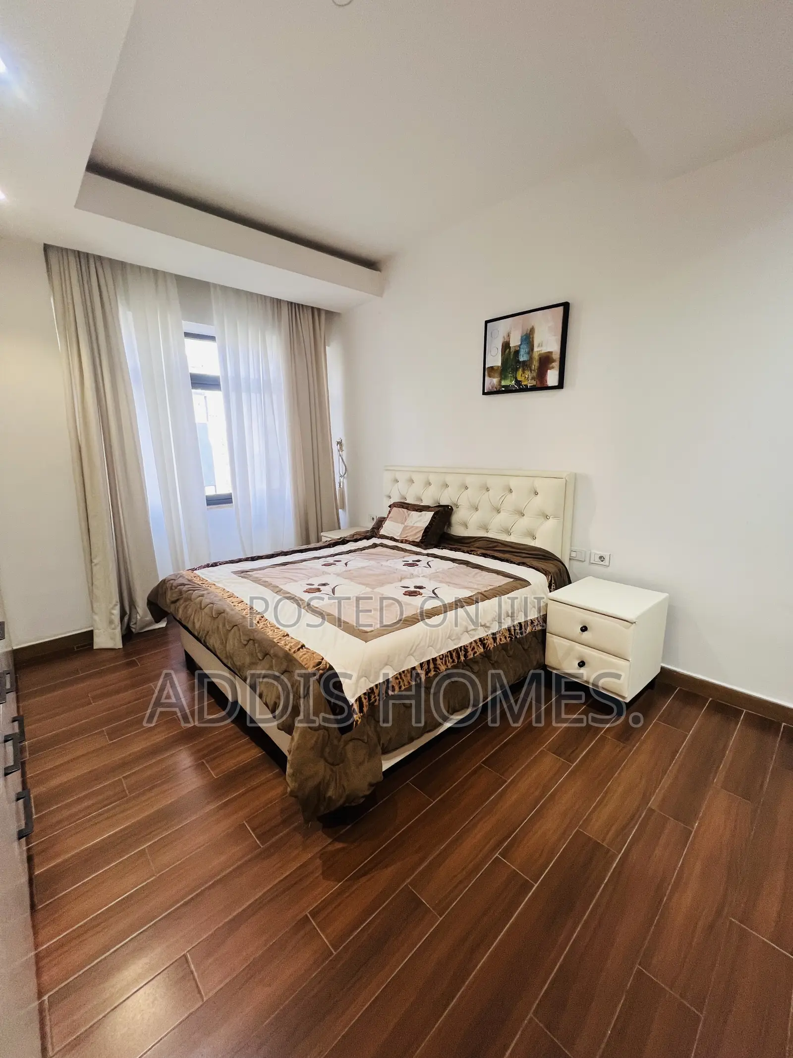 Furnished 3bdrm Apartment in Bole for rent