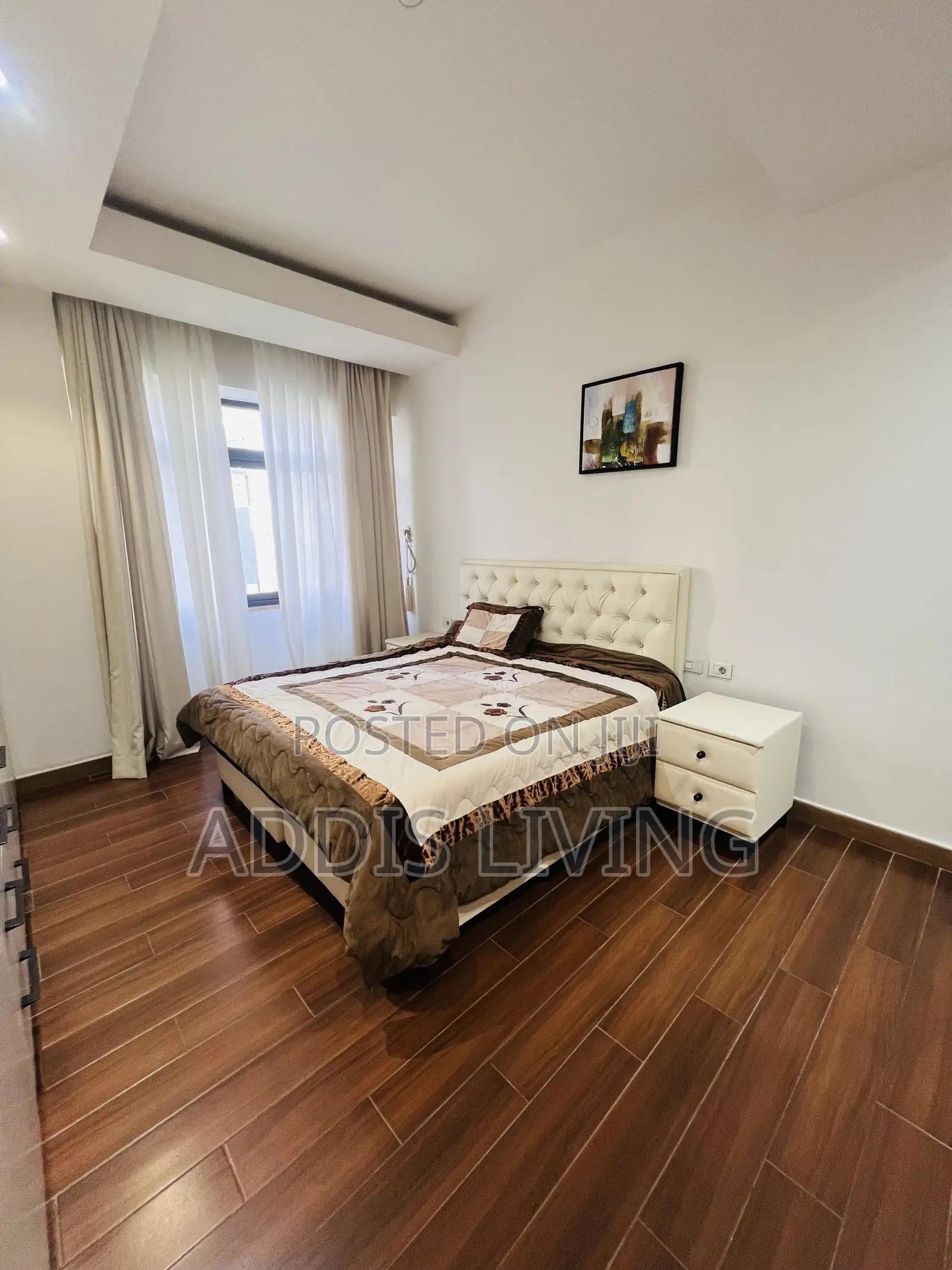Furnished 3bdrm Apartment in Bole for rent