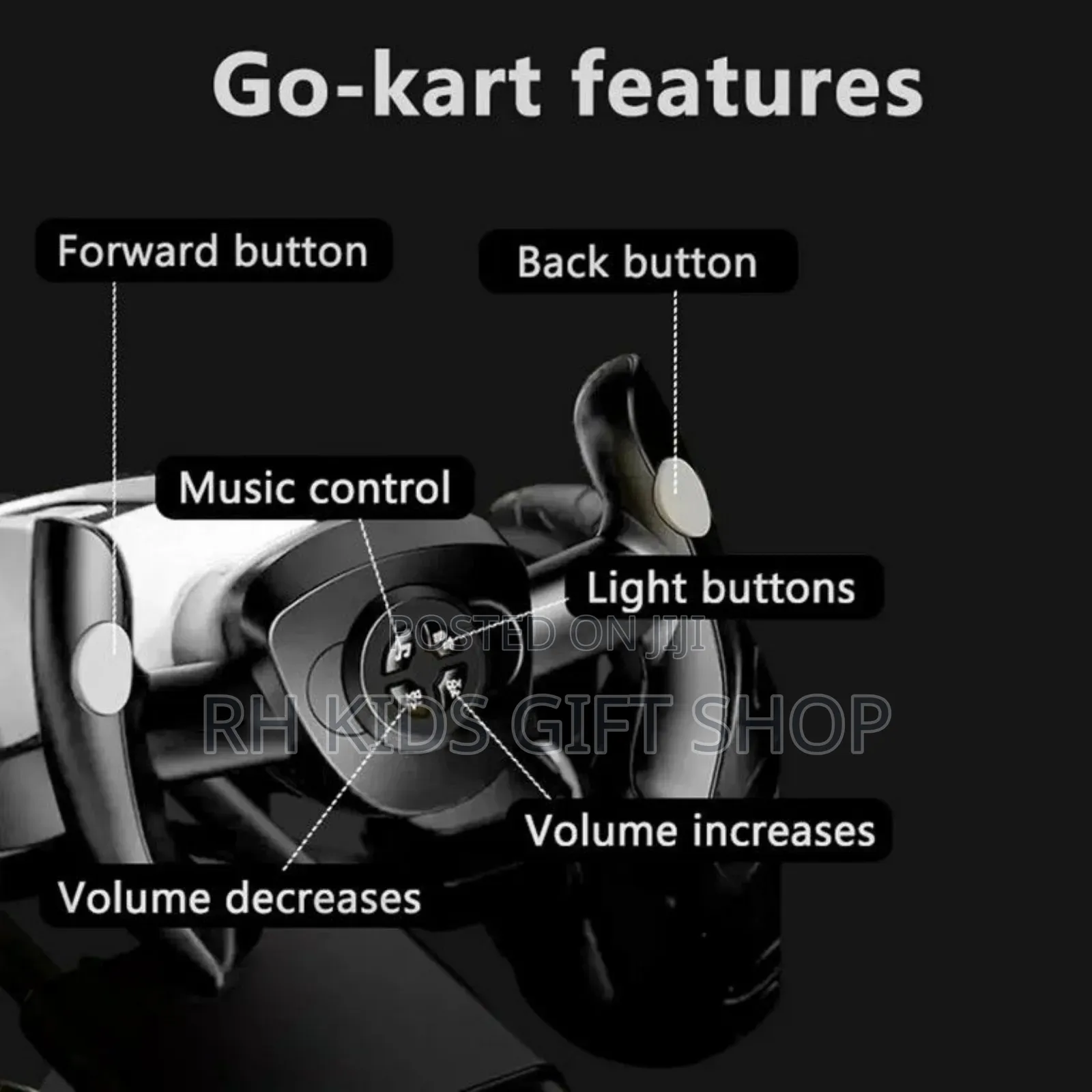 Electric Kids Pedal Go Kart